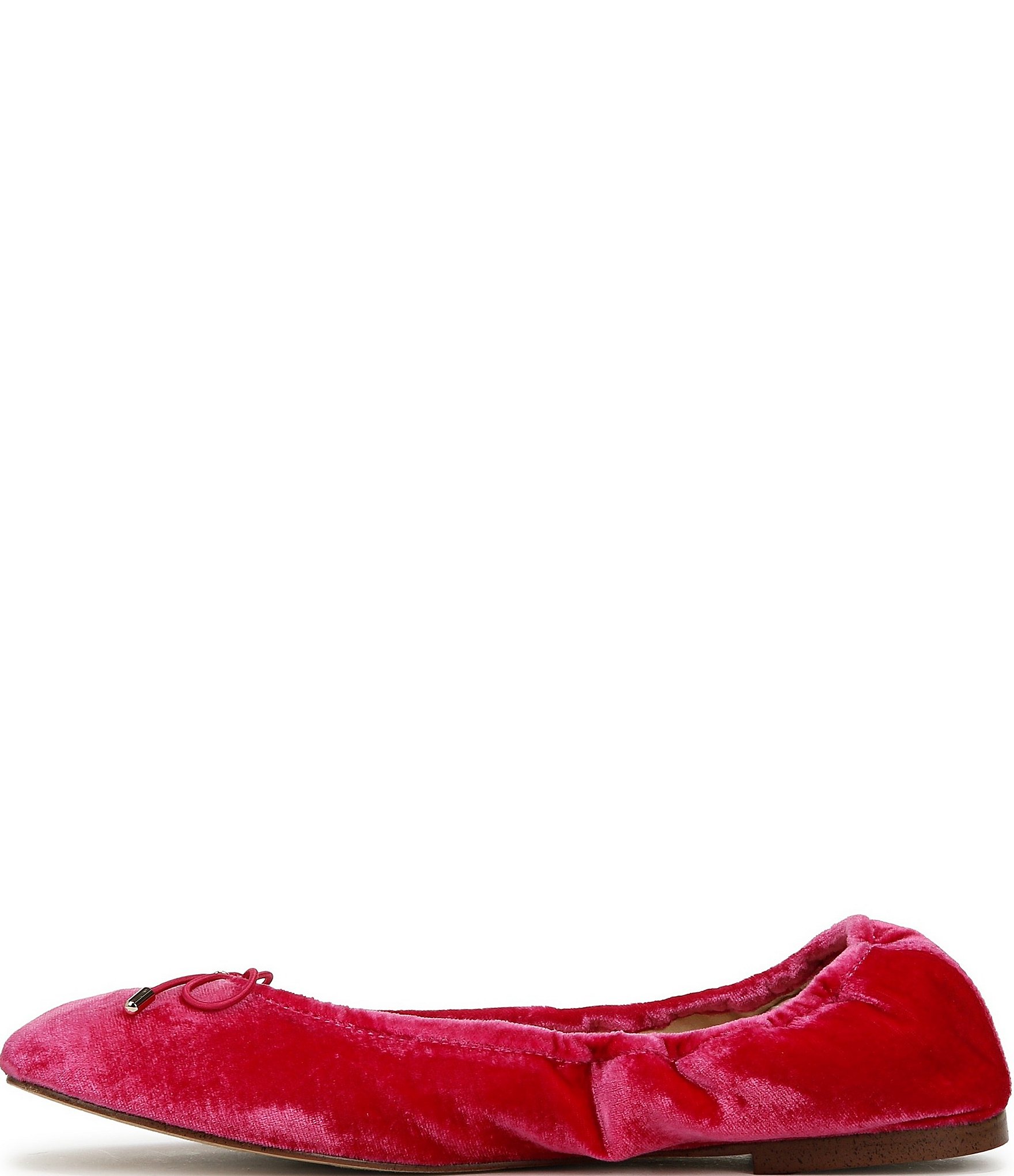 Sam Edelman Felicia Velvet Bow Detail Ballet Flats