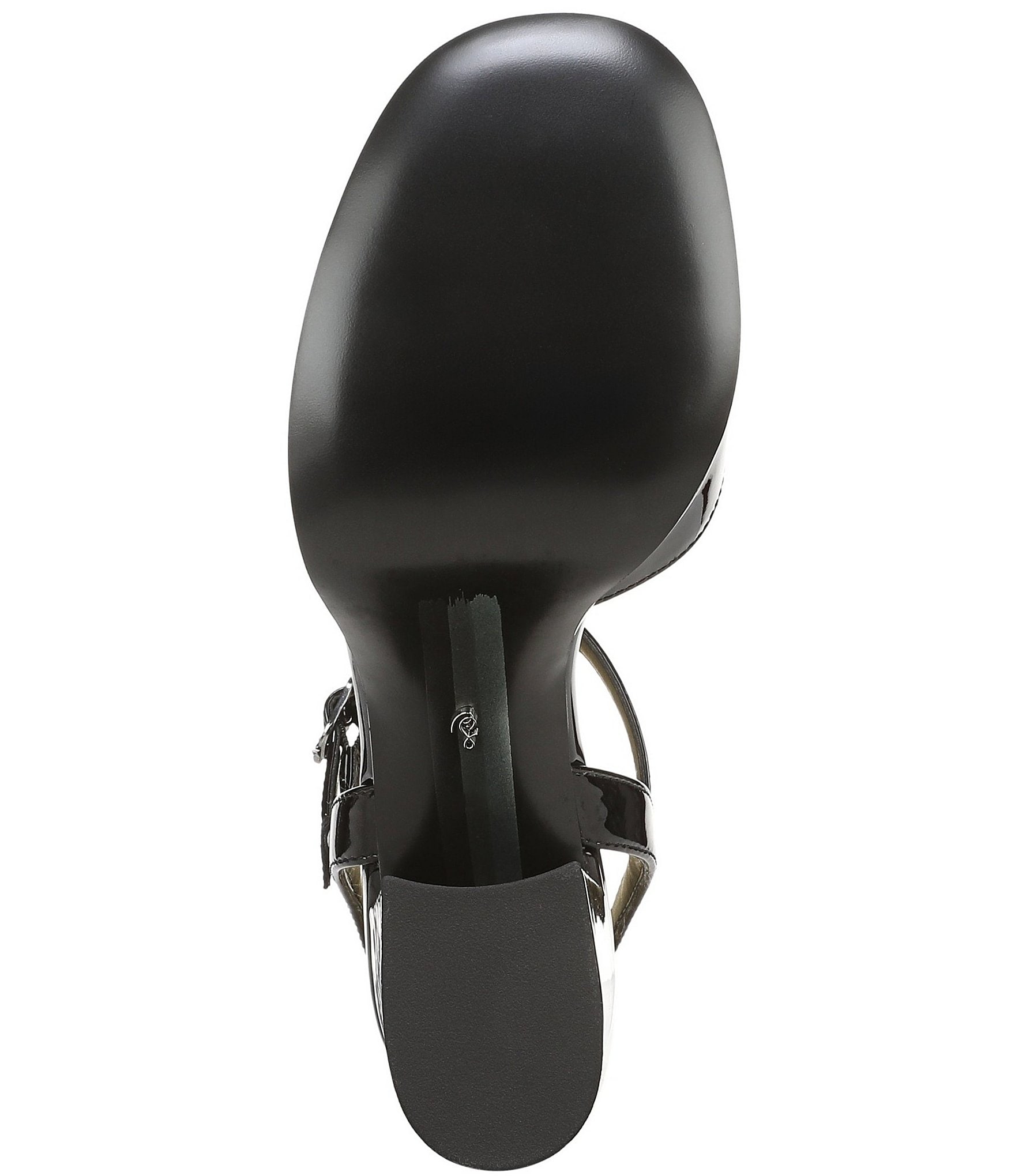 Sam Edelman Fleur Patent Leather Ankle Strap Platform Dress Sandals