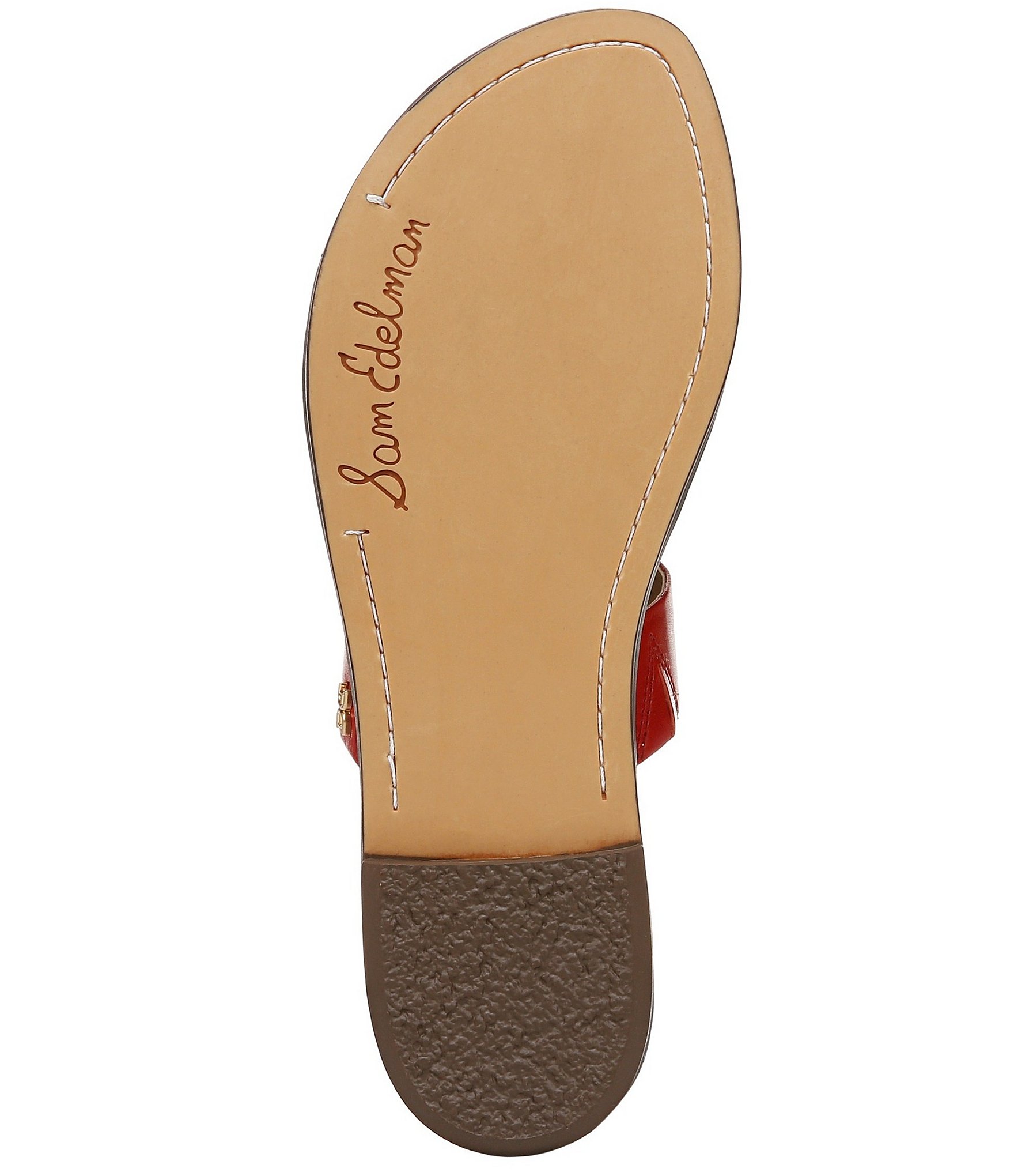 Sam Edelman Gala Leather Double Banded Slide Sandals