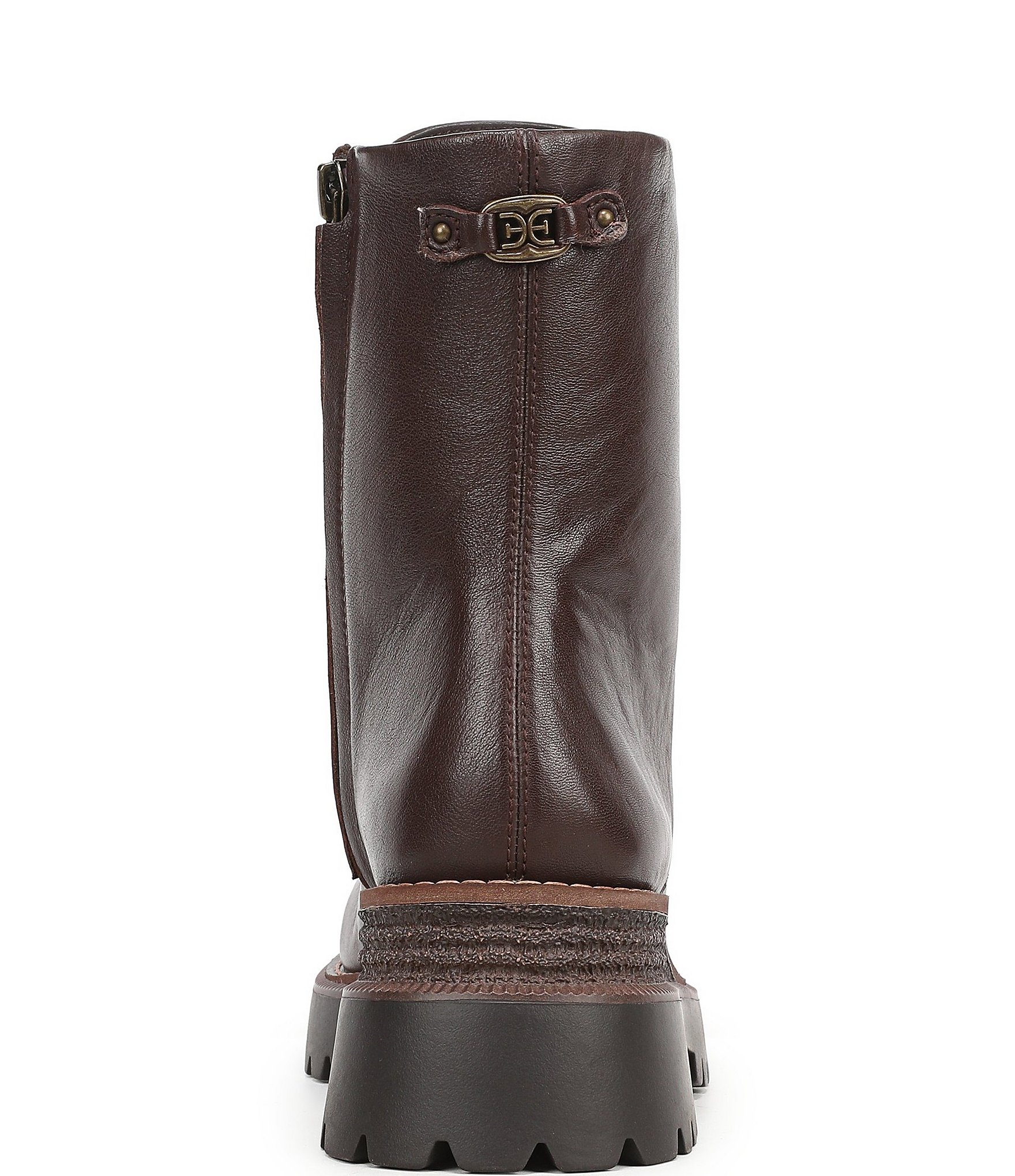 Sam Edelman Gemma Leather Combat Booties