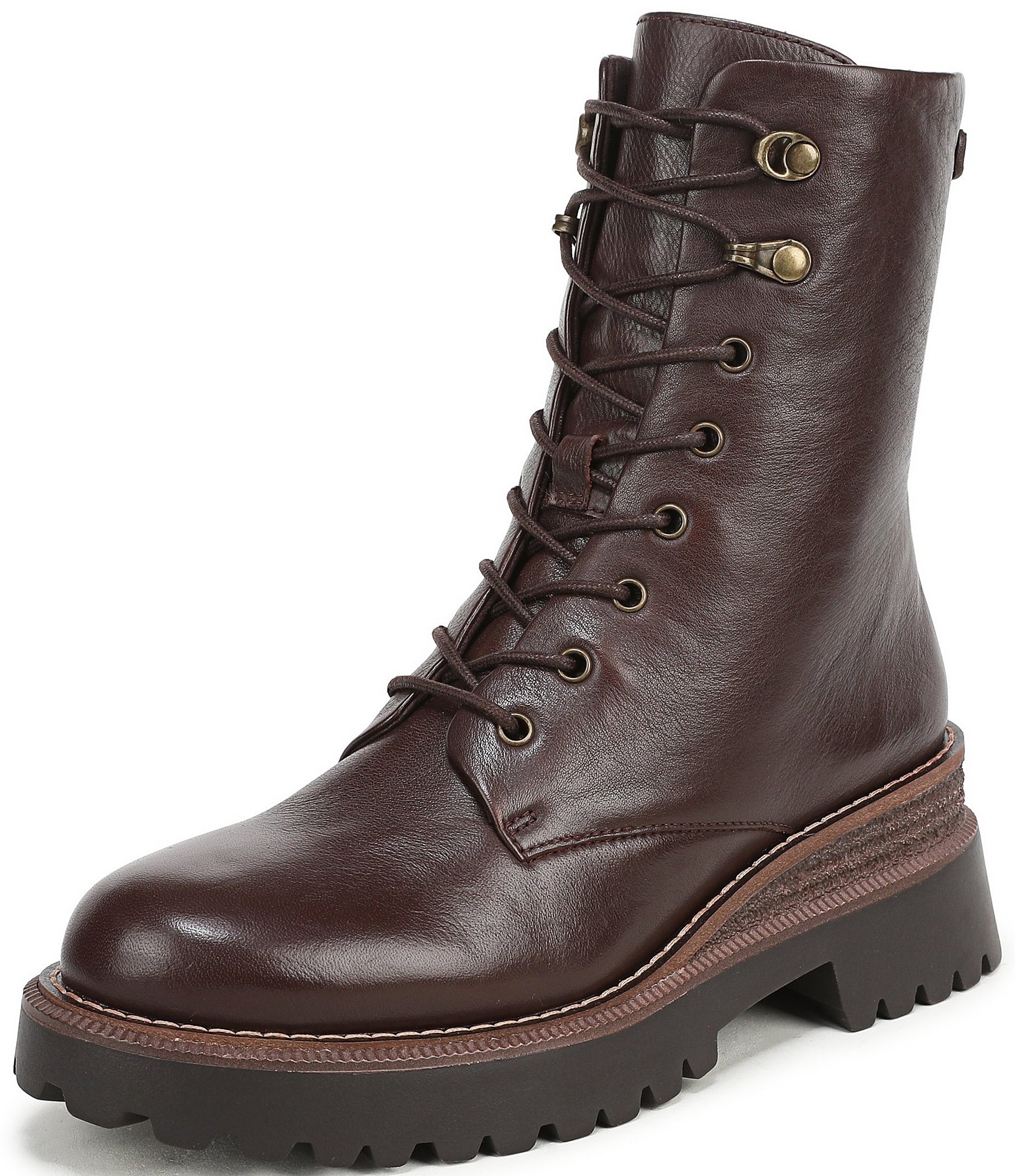 Sam Edelman Gemma Leather Combat Booties