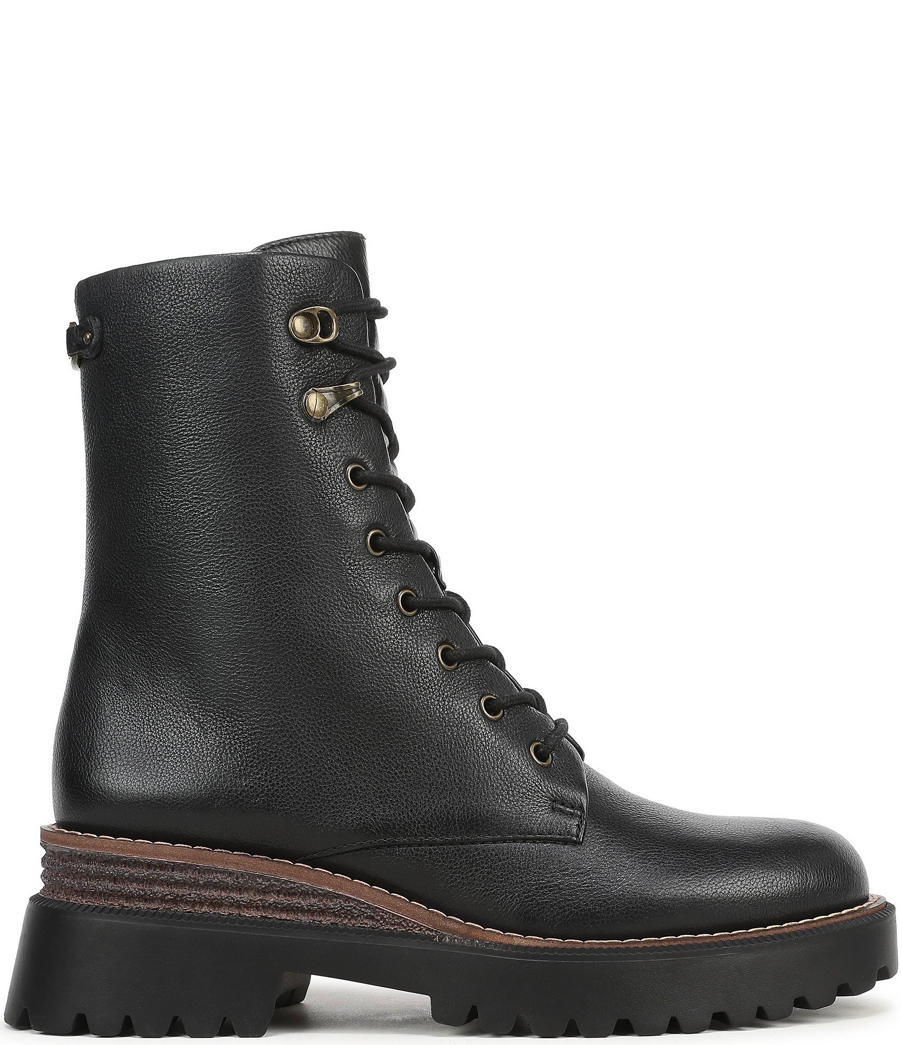 Sam Edelman Gemma Leather Combat Booties