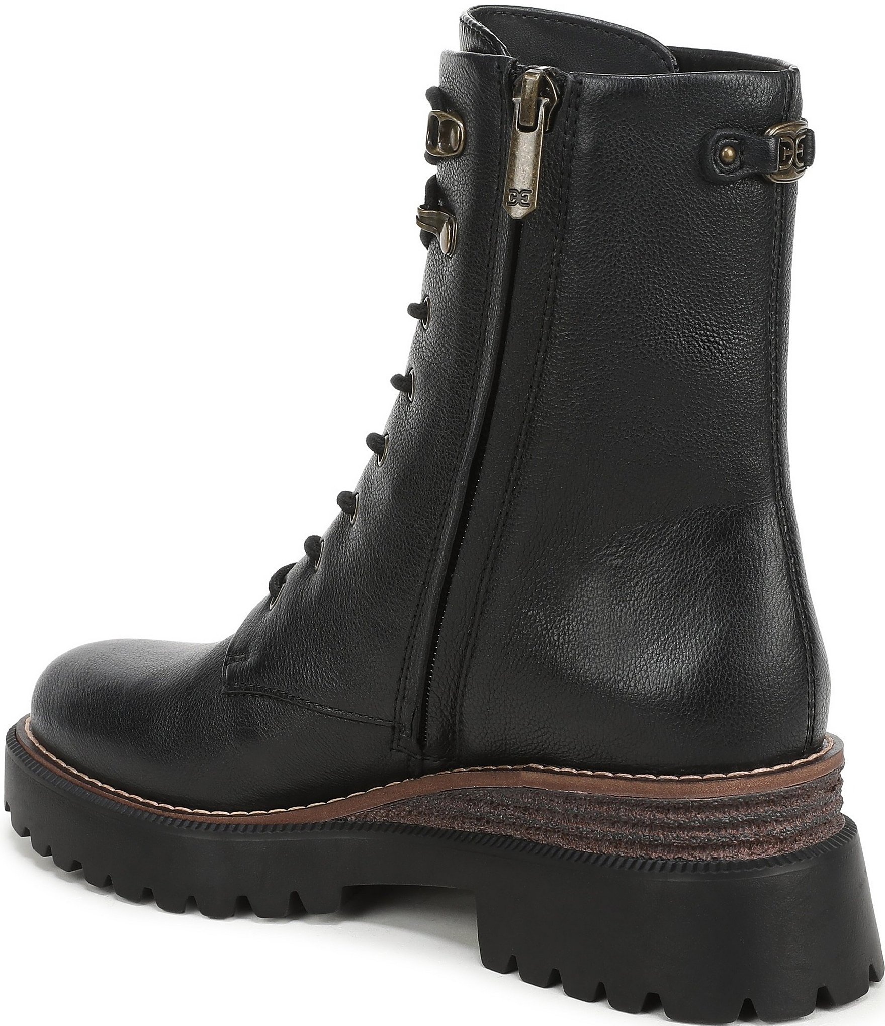 Sam Edelman Gemma Leather Combat Booties