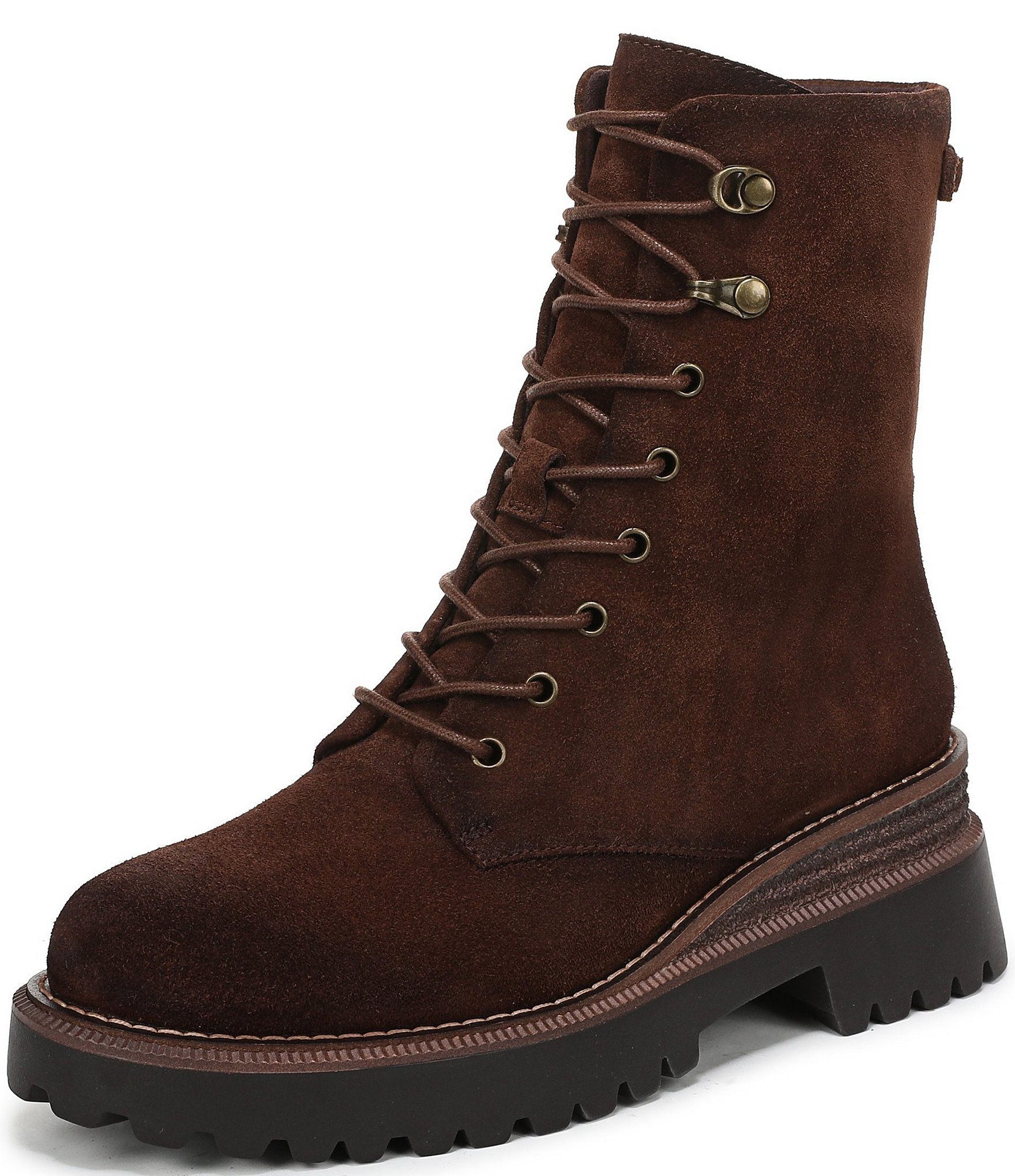 Sam Edelman Gemma Suede Combat Booties