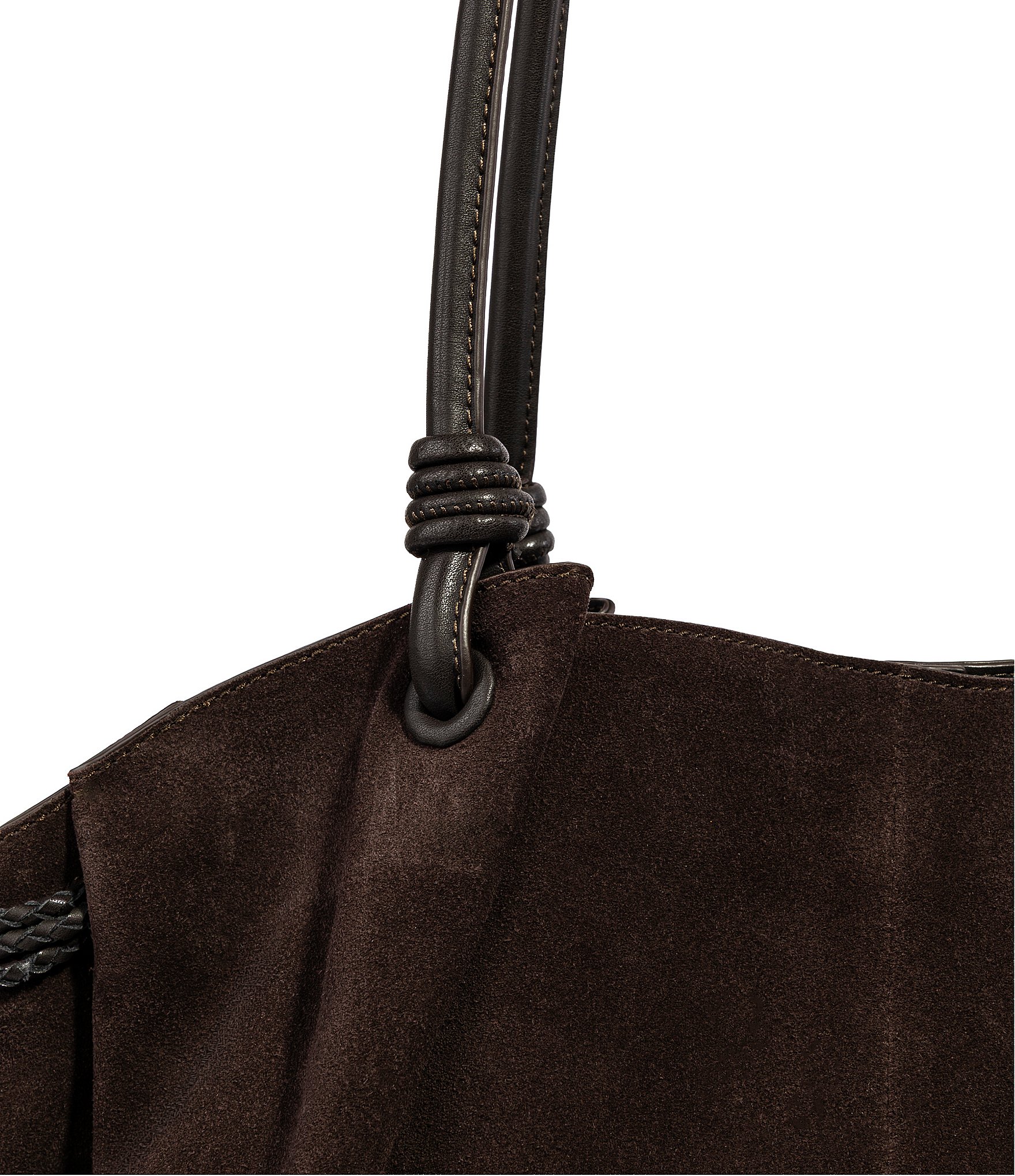 Sam Edelman Gigi Suede Drawstring Tote Bag