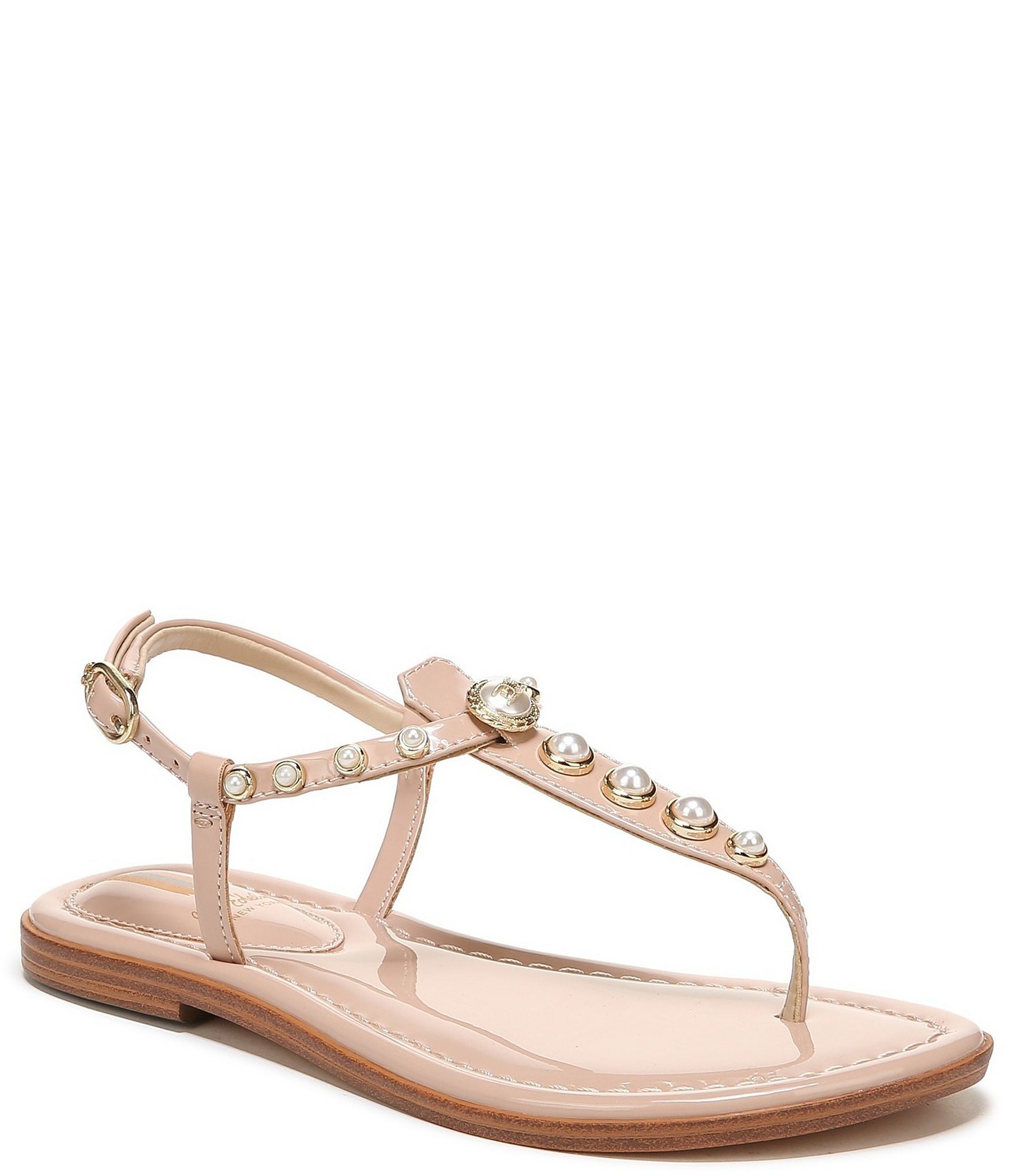 Sam Edelman Girls' Gigi Pearl Thong Sandals (Youth) | Dillard's