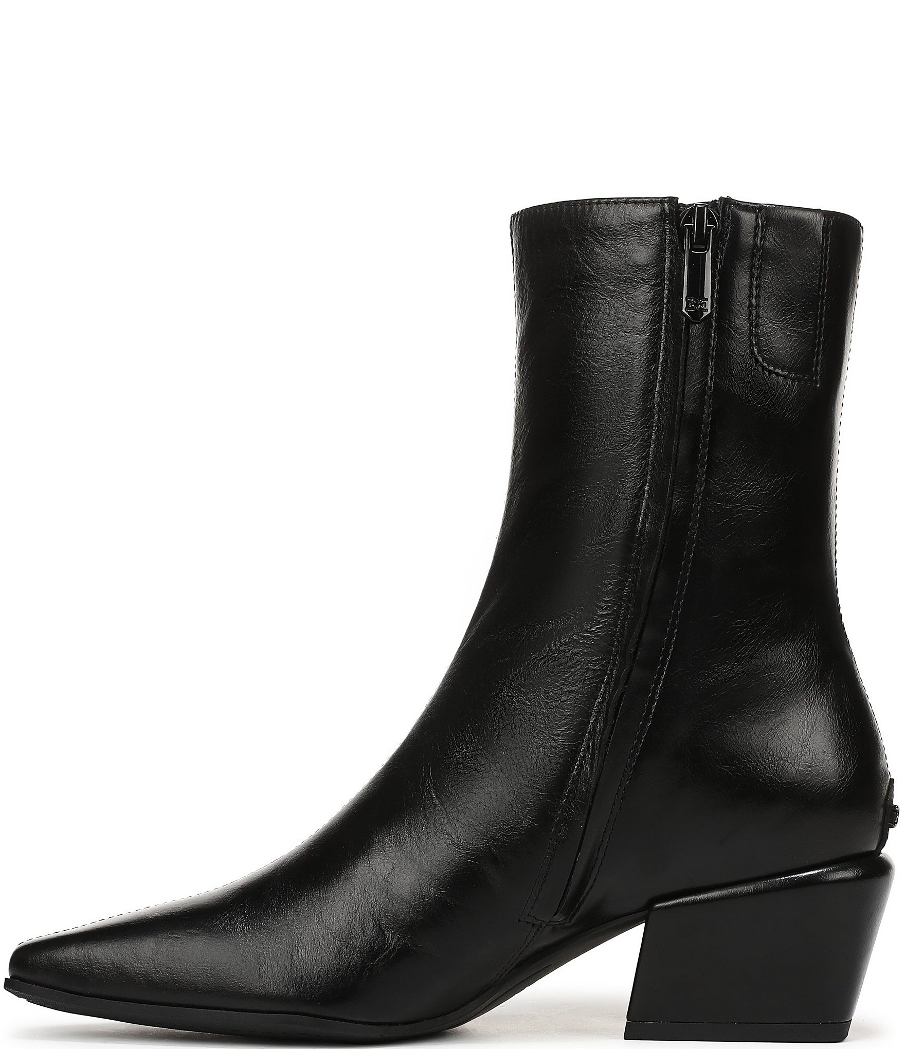 Sam Edelman Harmony Leather Snip Toe Dress Booties