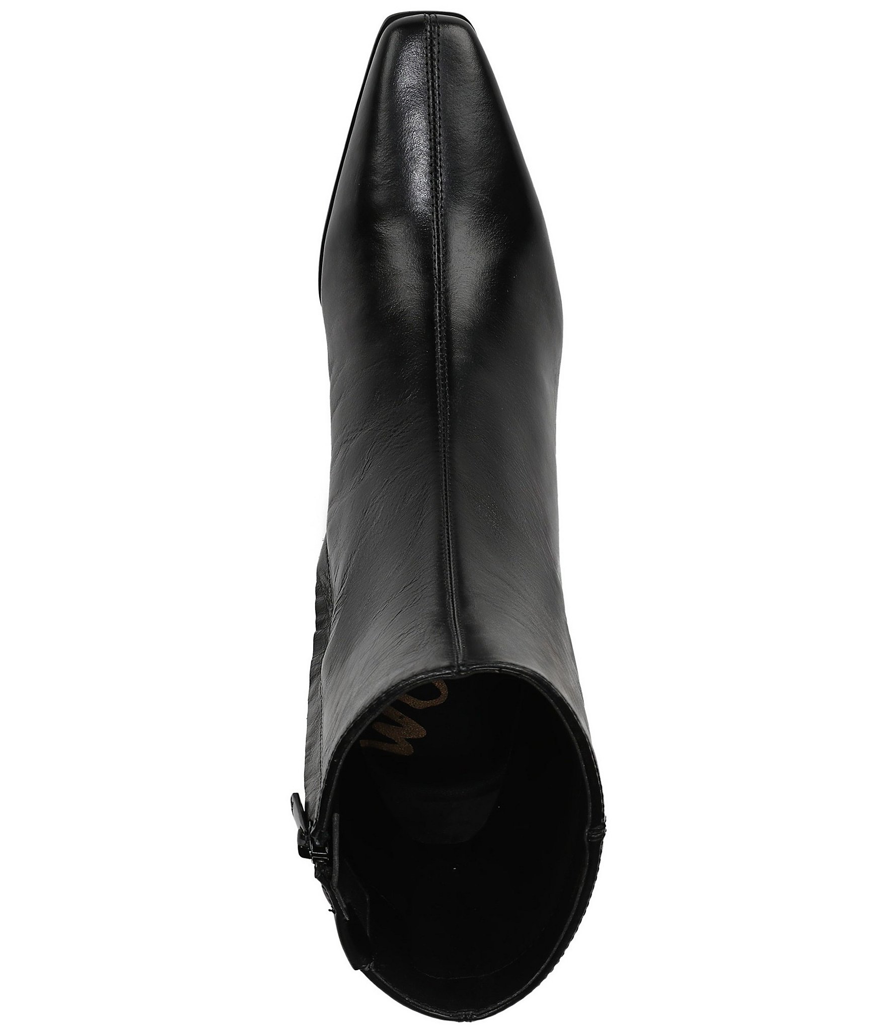 Sam Edelman Harmony Leather Snip Toe Dress Booties
