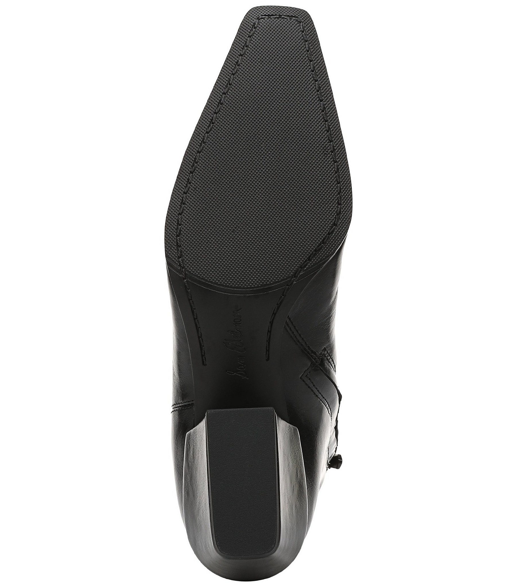 Sam Edelman Harmony Leather Snip Toe Dress Booties