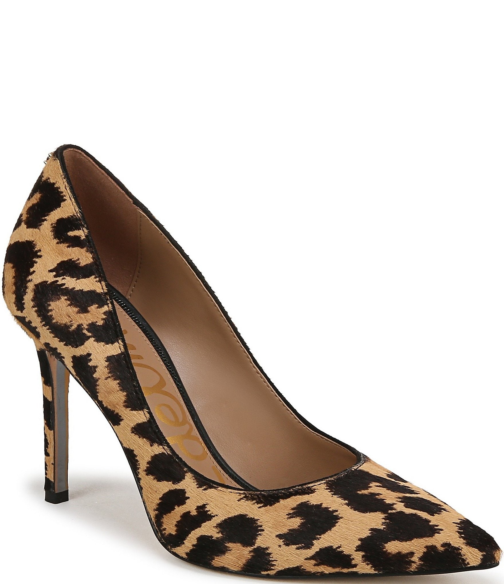 Sam Edelman Hazel Leopard Print Calf Hair Pumps Dillard s