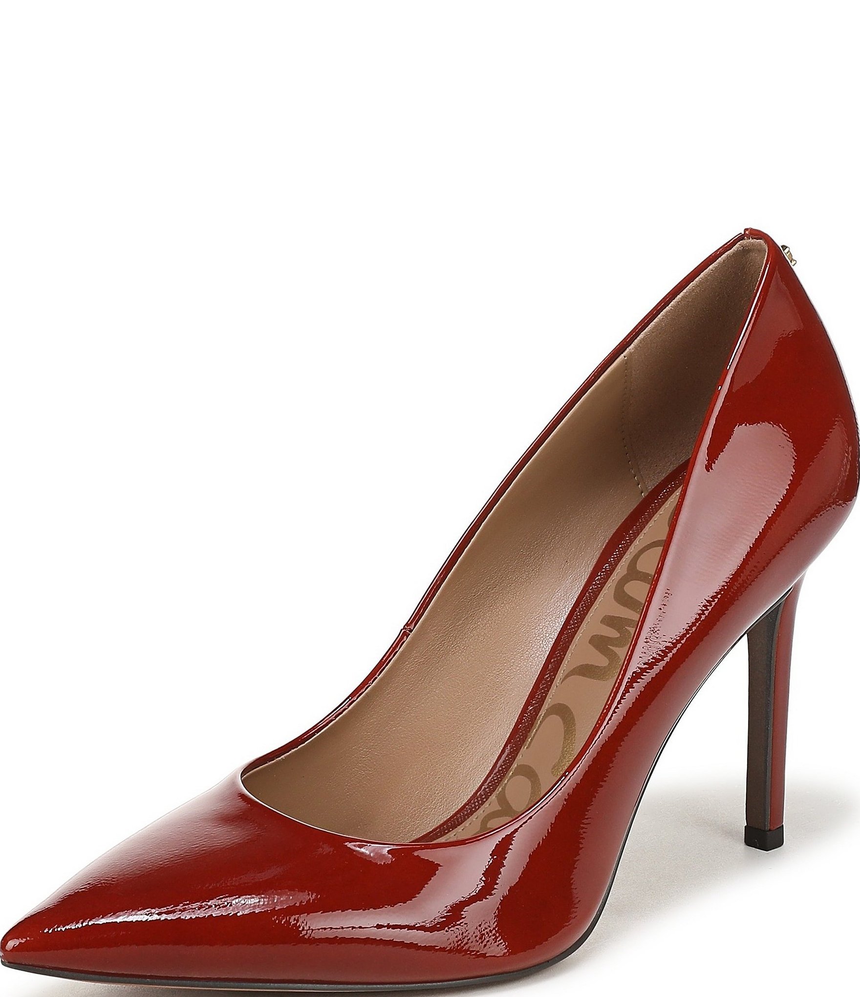 Sam Edelman Hazel Patent Leather Pointed Toe Pumps