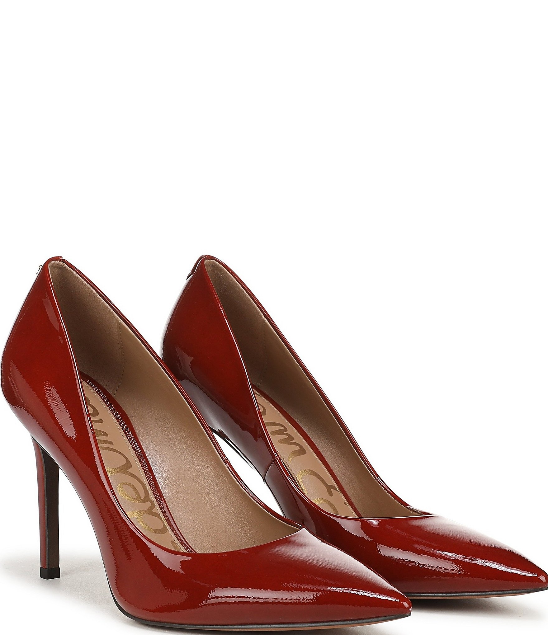 Sam Edelman Hazel Patent Leather Pointed Toe Pumps