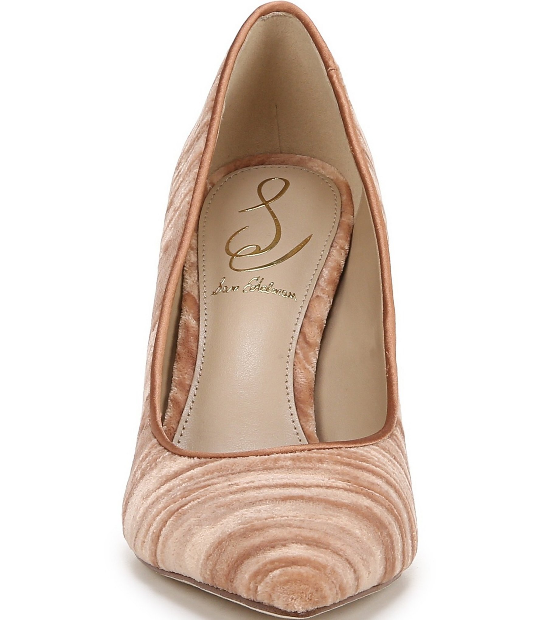 Sam Edelman Hazel Pleated Velvet Pumps