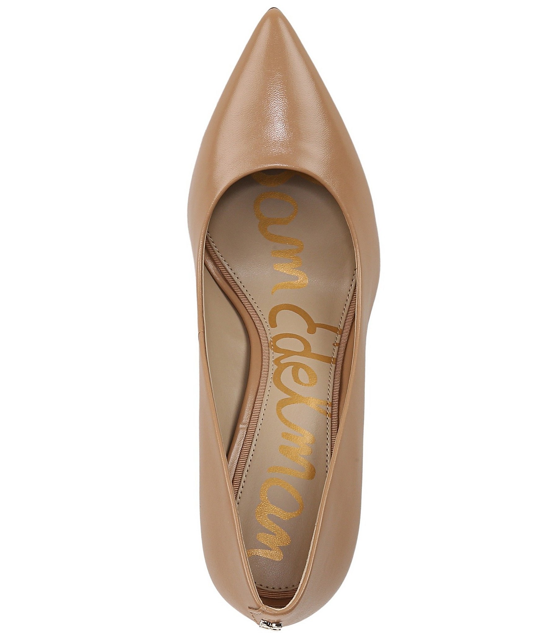 Sam Edelman Hazel Leather Pointed Toe Stiletto Pumps