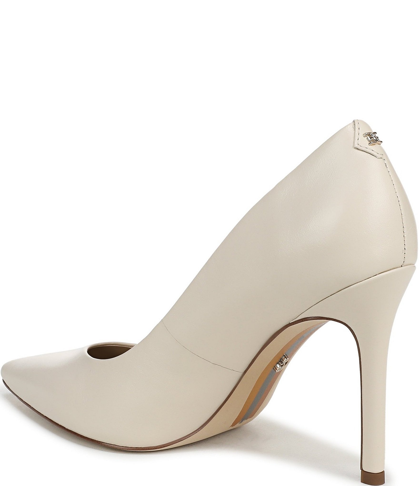 Sam Edelman Hazel Leather Pointed Toe Stiletto Pumps