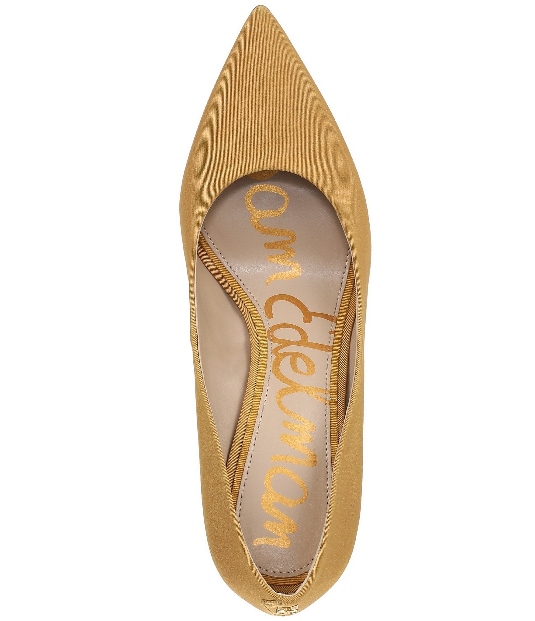 Sam Edelman Hazel Silk Fabric Pointed Toe Pumps