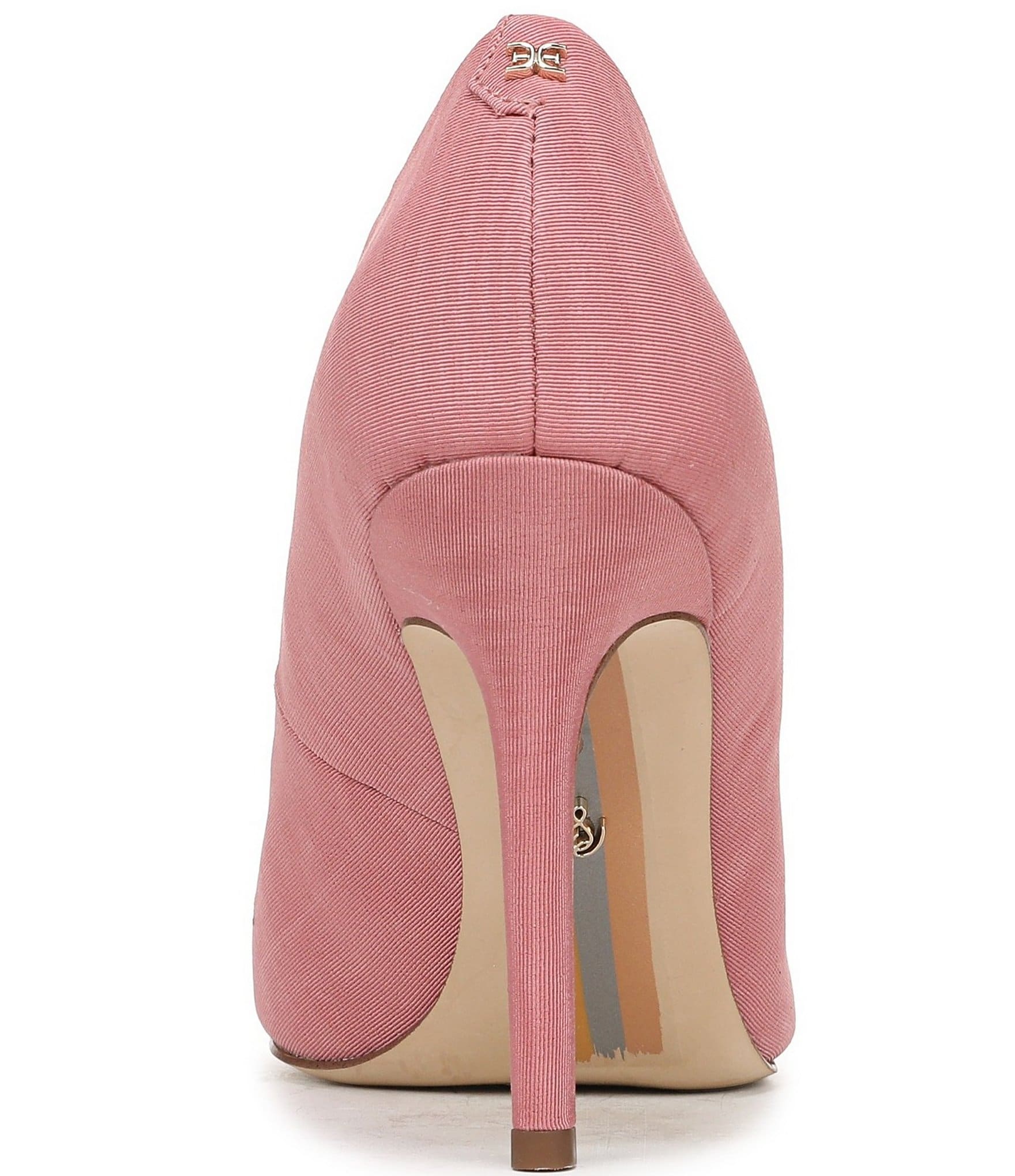Sam Edelman Hazel Silk Fabric Pointed Toe Pumps