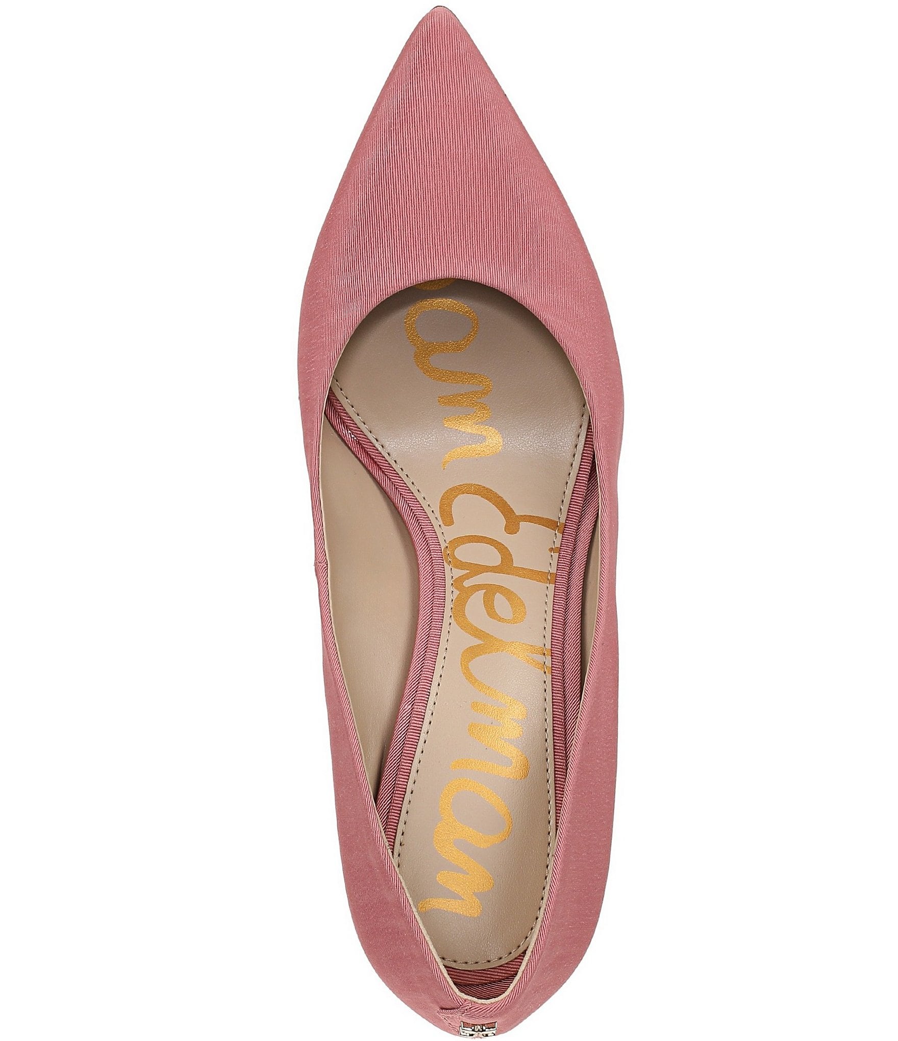 Sam Edelman Hazel Silk Fabric Pointed Toe Pumps