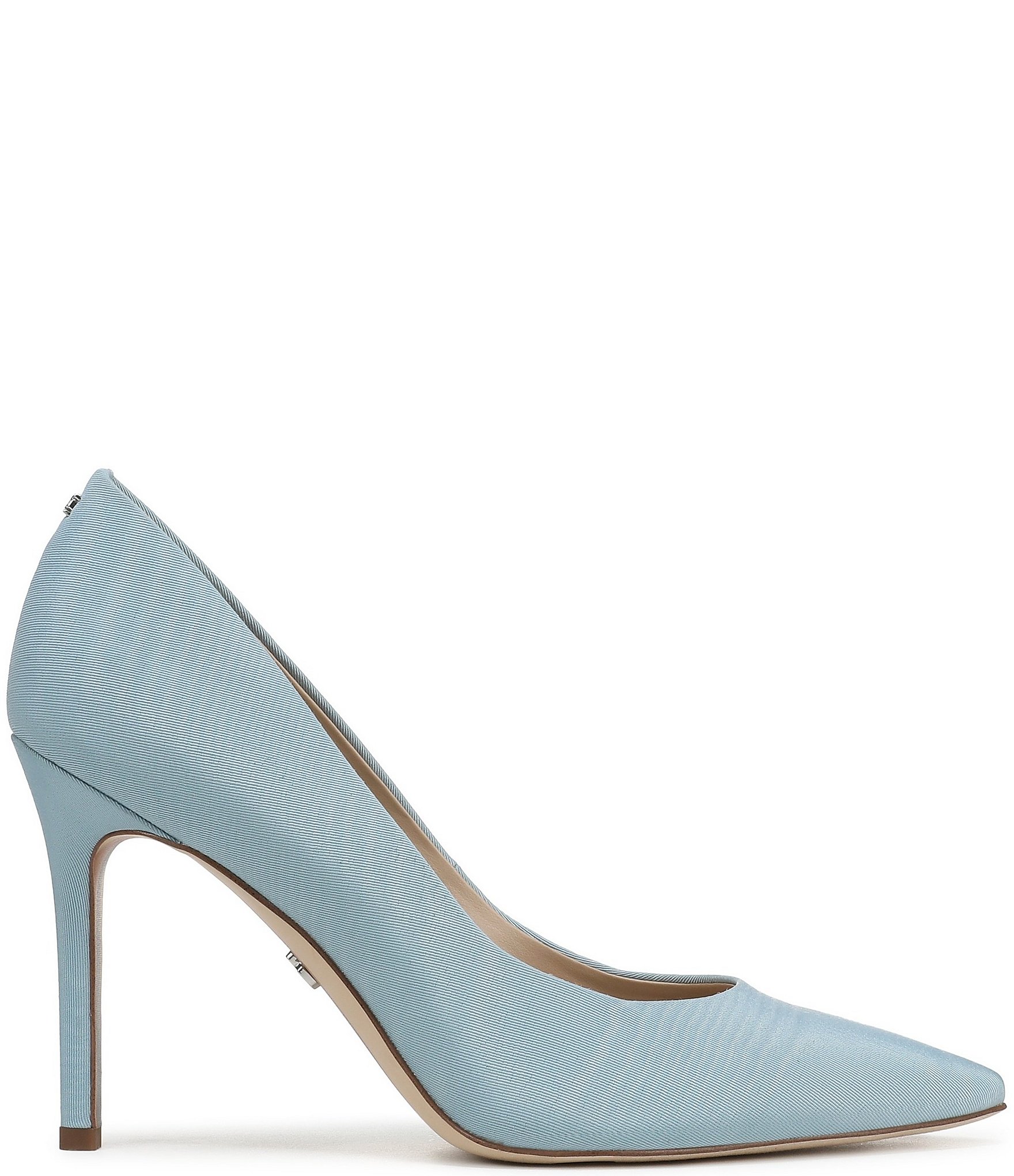 Sam Edelman Hazel Silk Fabric Pointed Toe Pumps