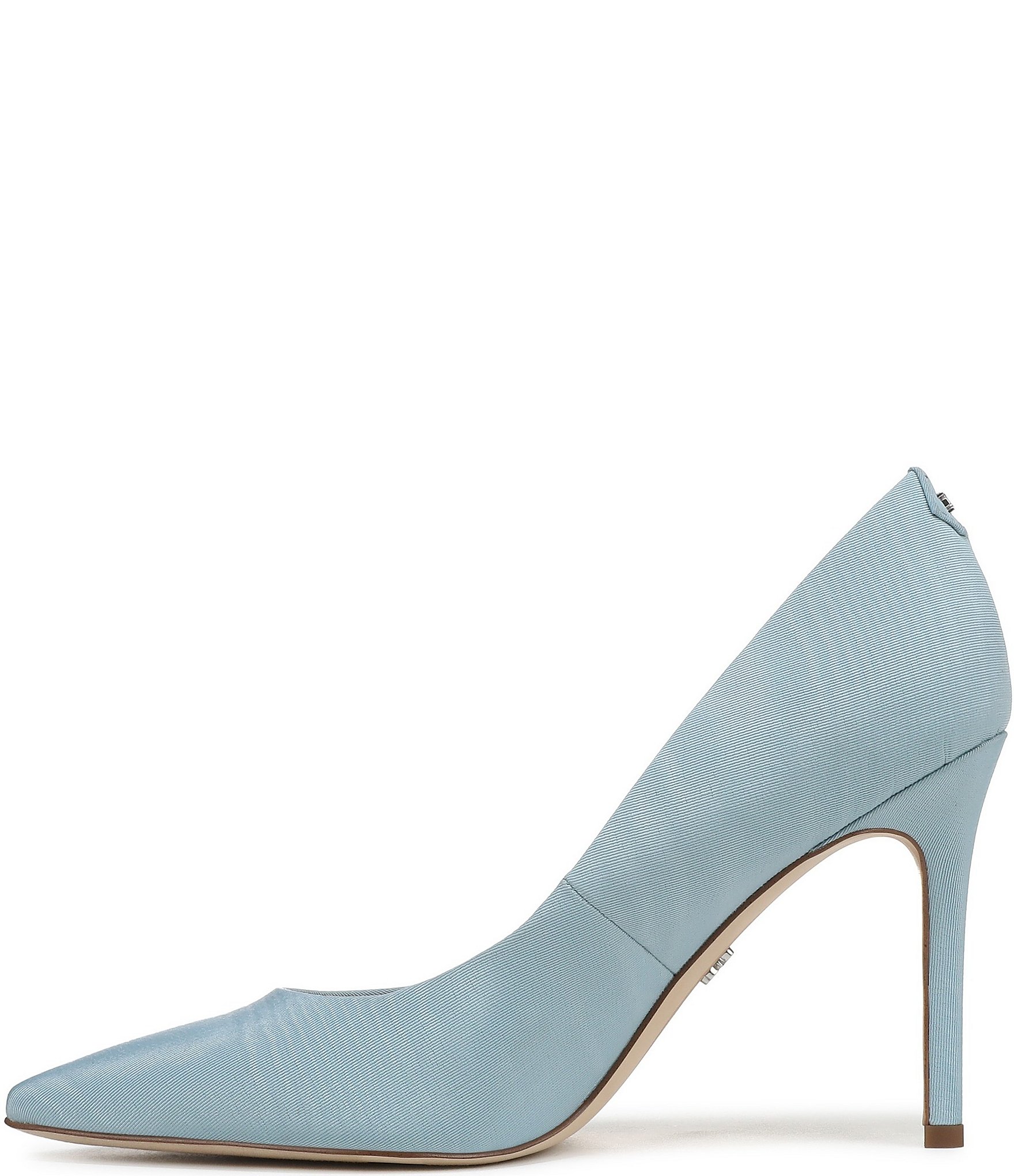 Sam Edelman Hazel Silk Fabric Pointed Toe Pumps