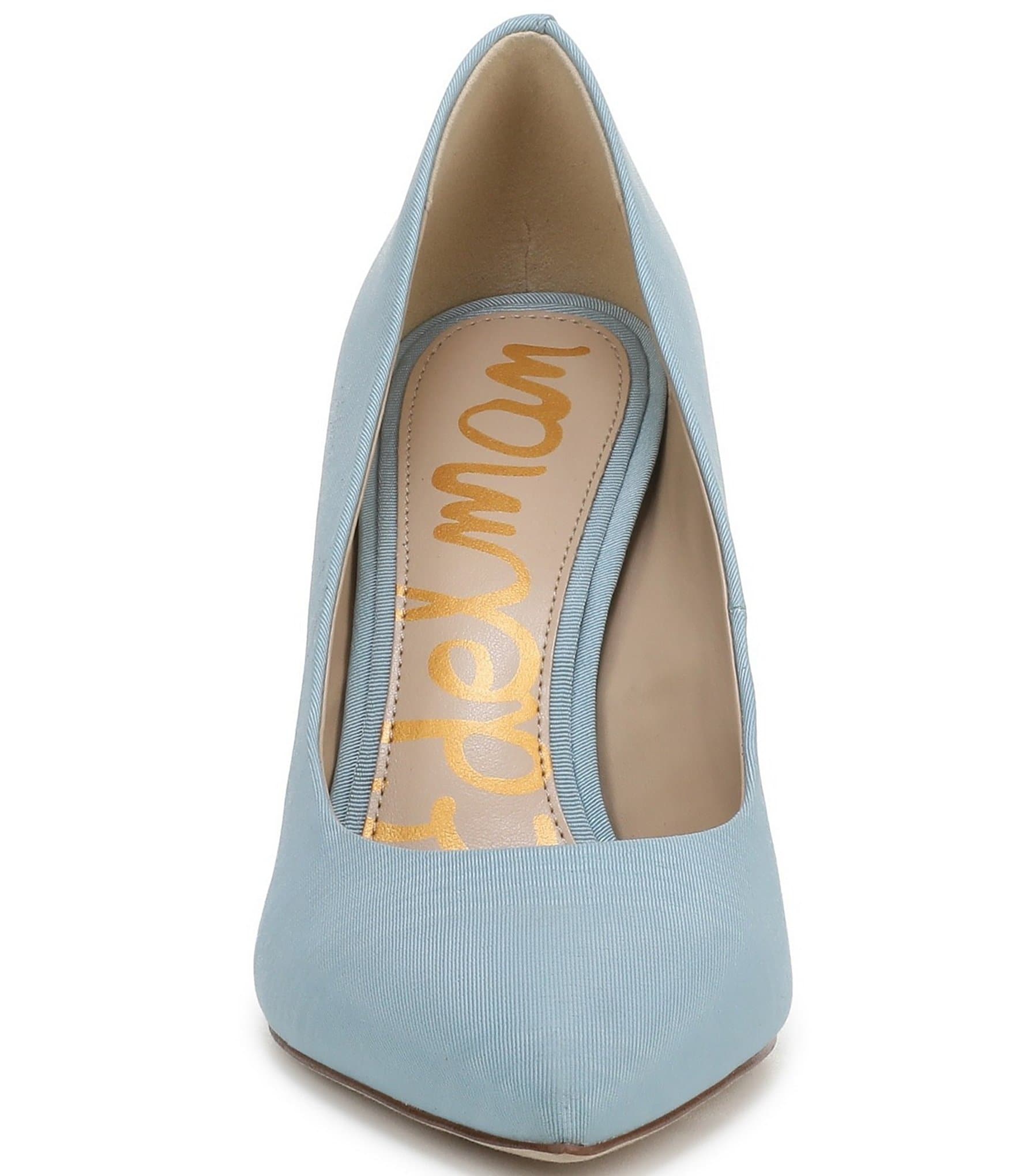 Sam Edelman Hazel Silk Fabric Pointed Toe Pumps