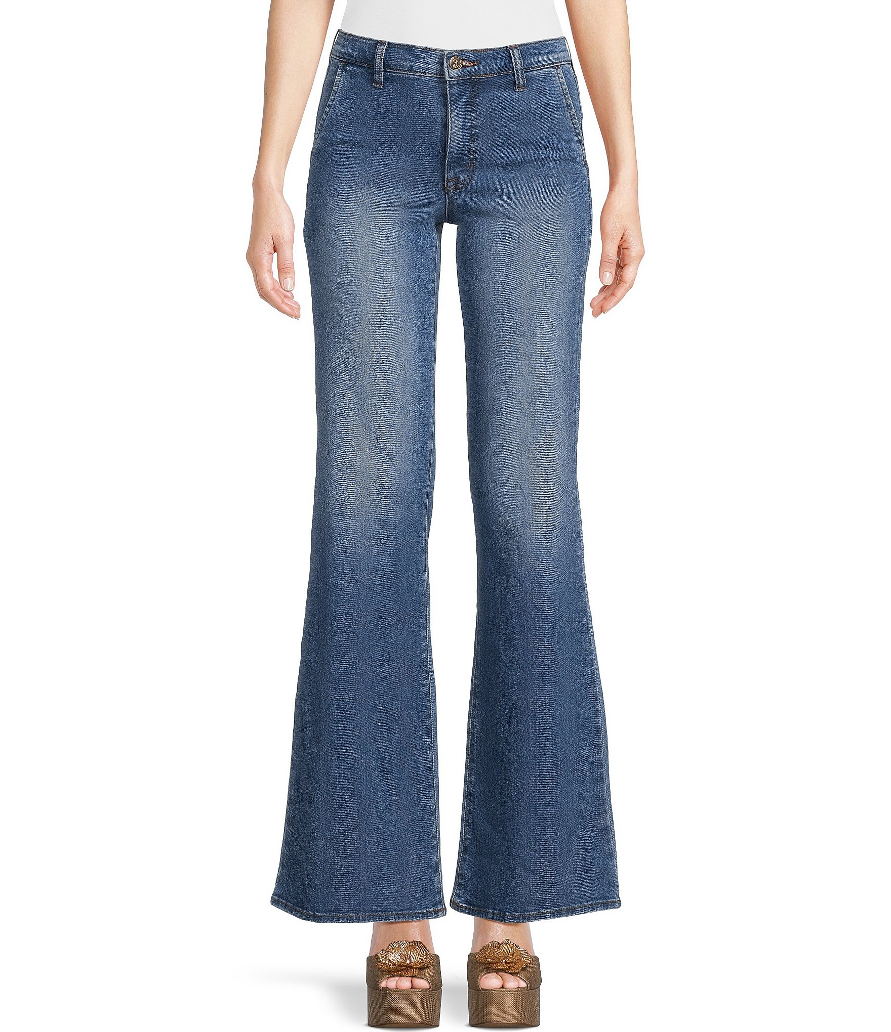 Sam Edelman High Rise Flare Leg Jean | Dillard's