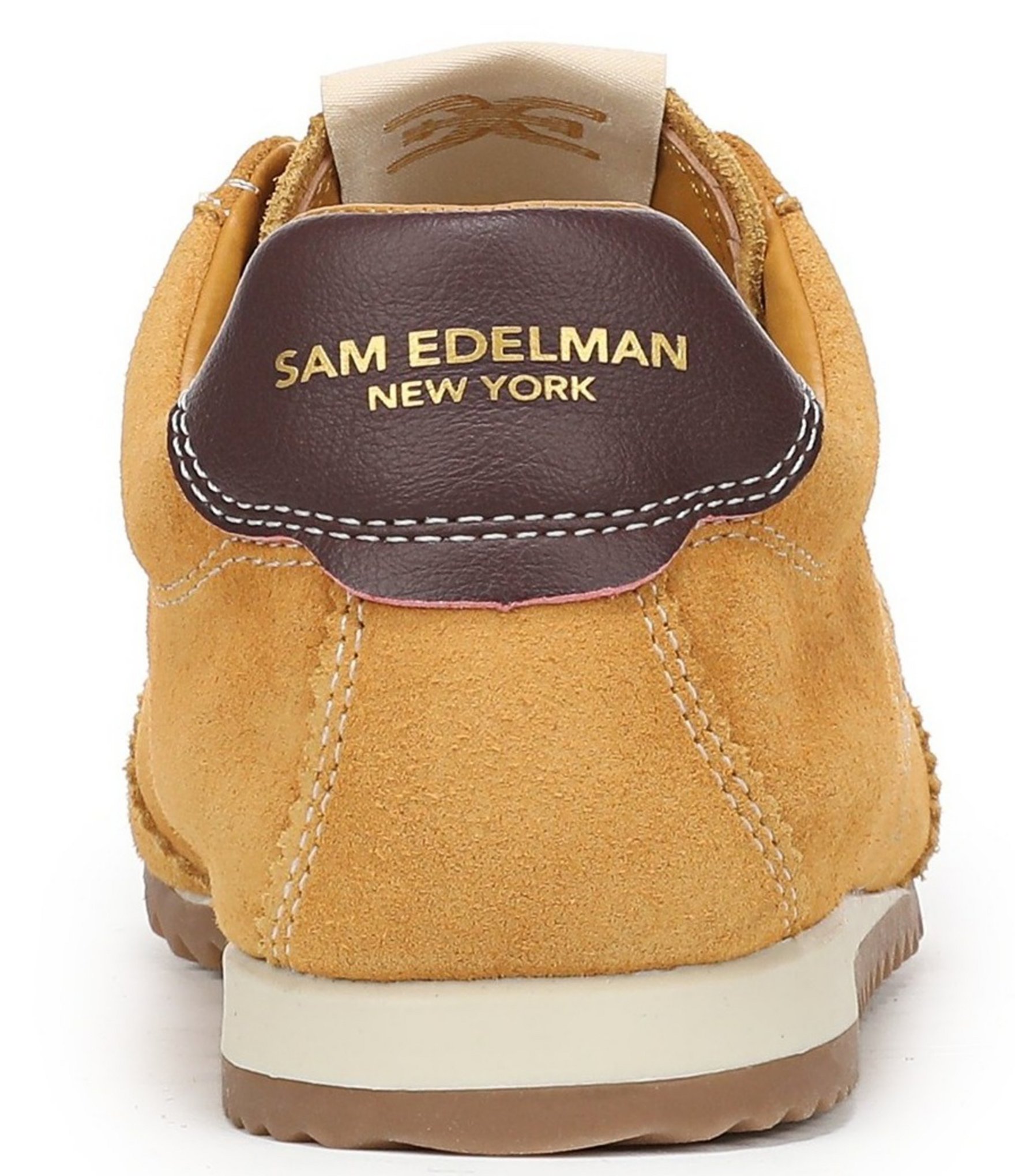 Sam Edelman Isella Suede Logo Lace Up Sneakers