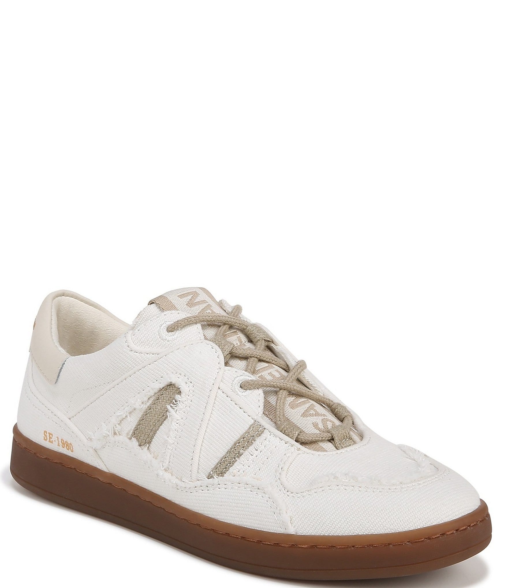 Sam Edelman Jayne Gum Sole Canvas Lace-Up Sneakers | Dillard's