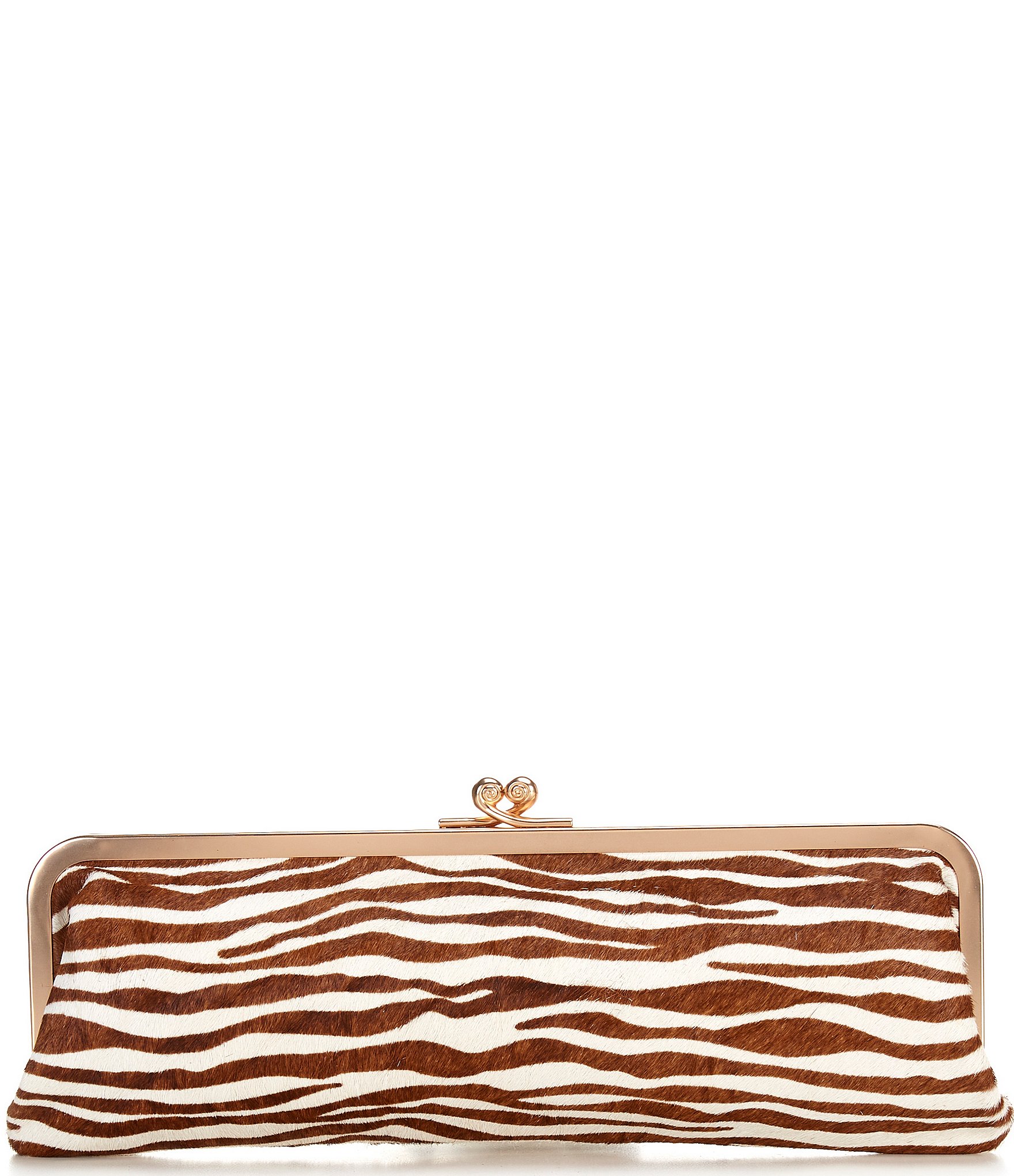 Sam Edelman Kiki Zebra Kisslock Frame Shoulder Bag