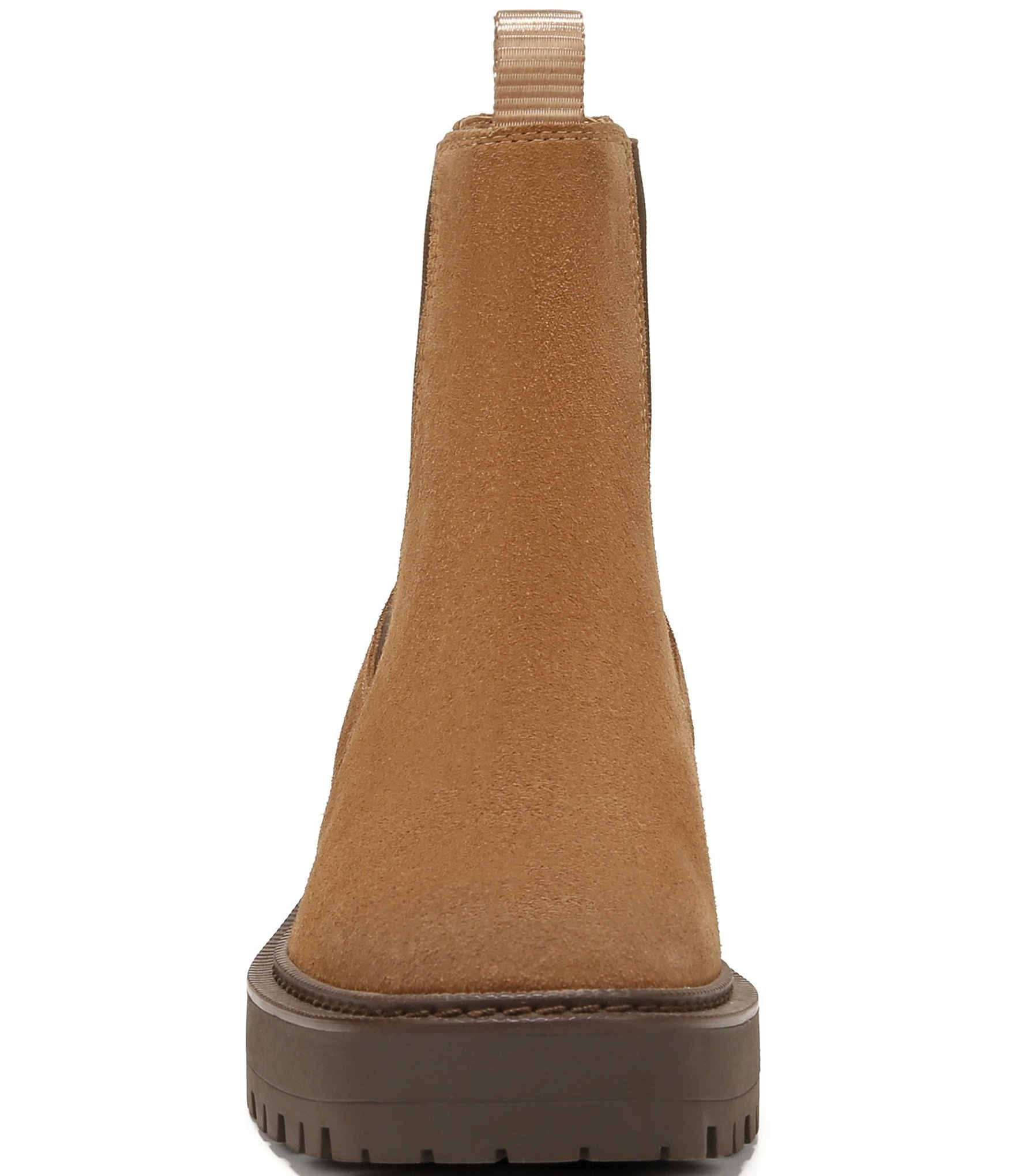 Sam Edelman Laguna Waterproof Suede Chelsea Platform Booties