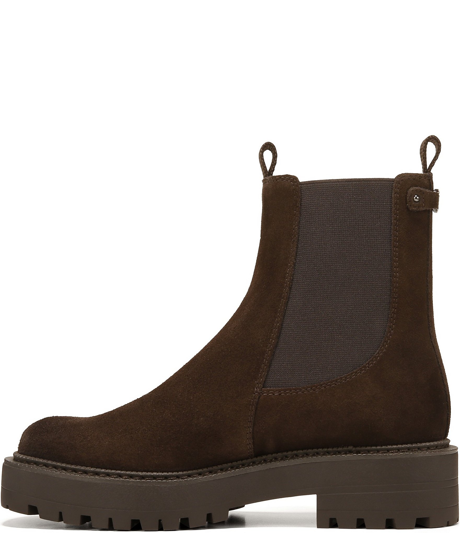 Sam Edelman Laguna Waterproof Suede Chelsea Platform Booties