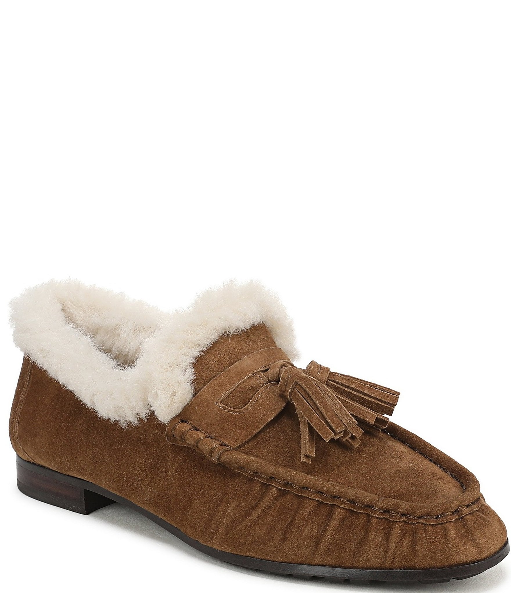 Sam Edelman Lana Suede Tassel Loafers