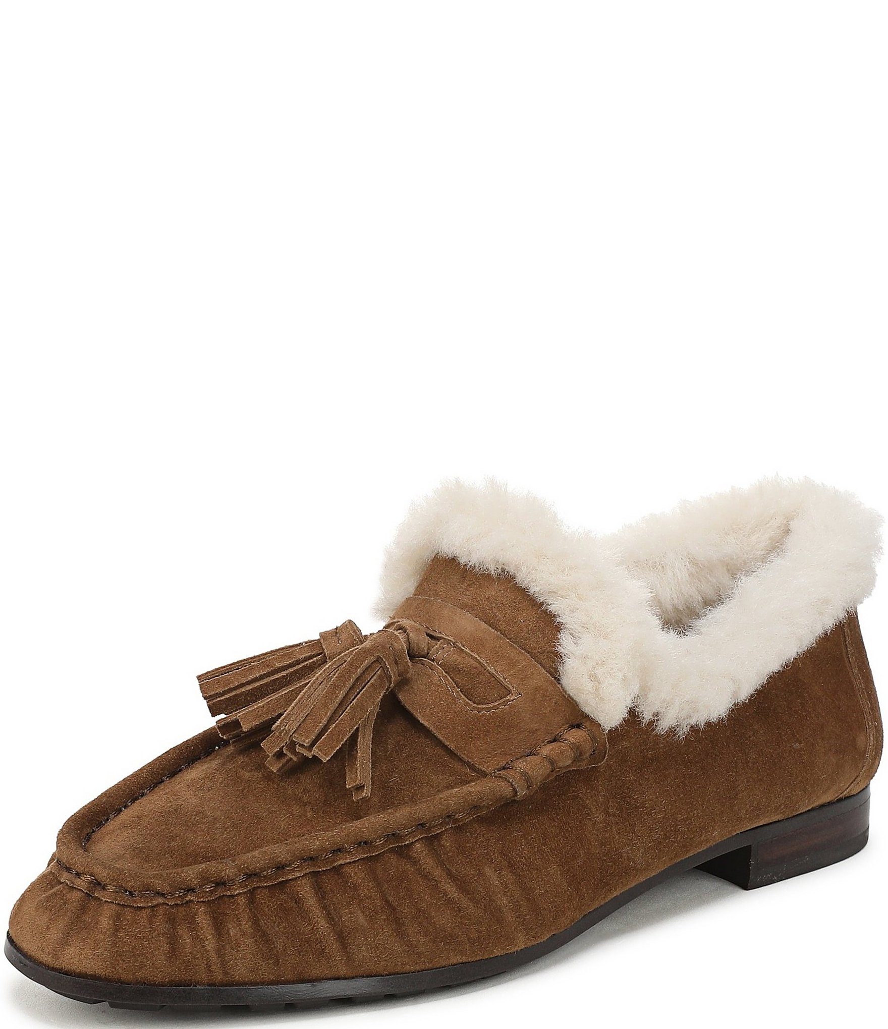 Sam Edelman Lana Suede Tassel Loafers