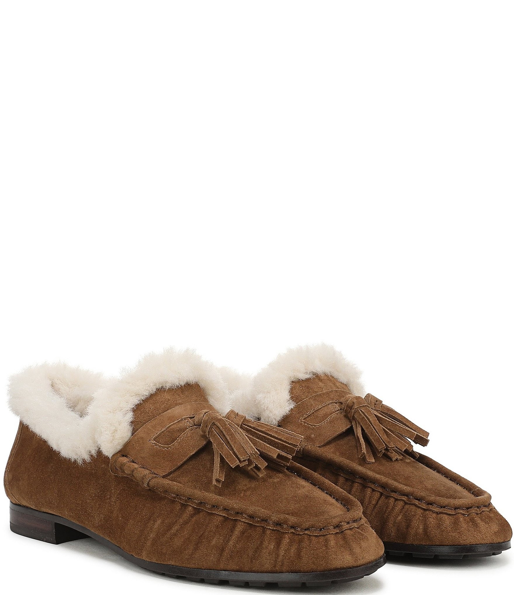 Sam Edelman Lana Suede Tassel Loafers