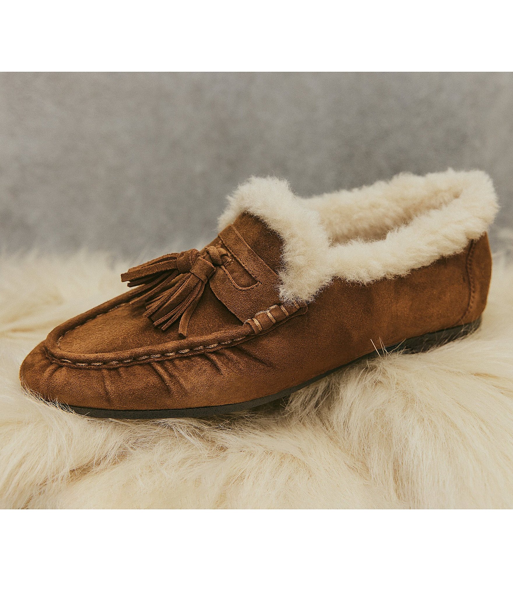 Sam Edelman Lana Suede Tassel Loafers