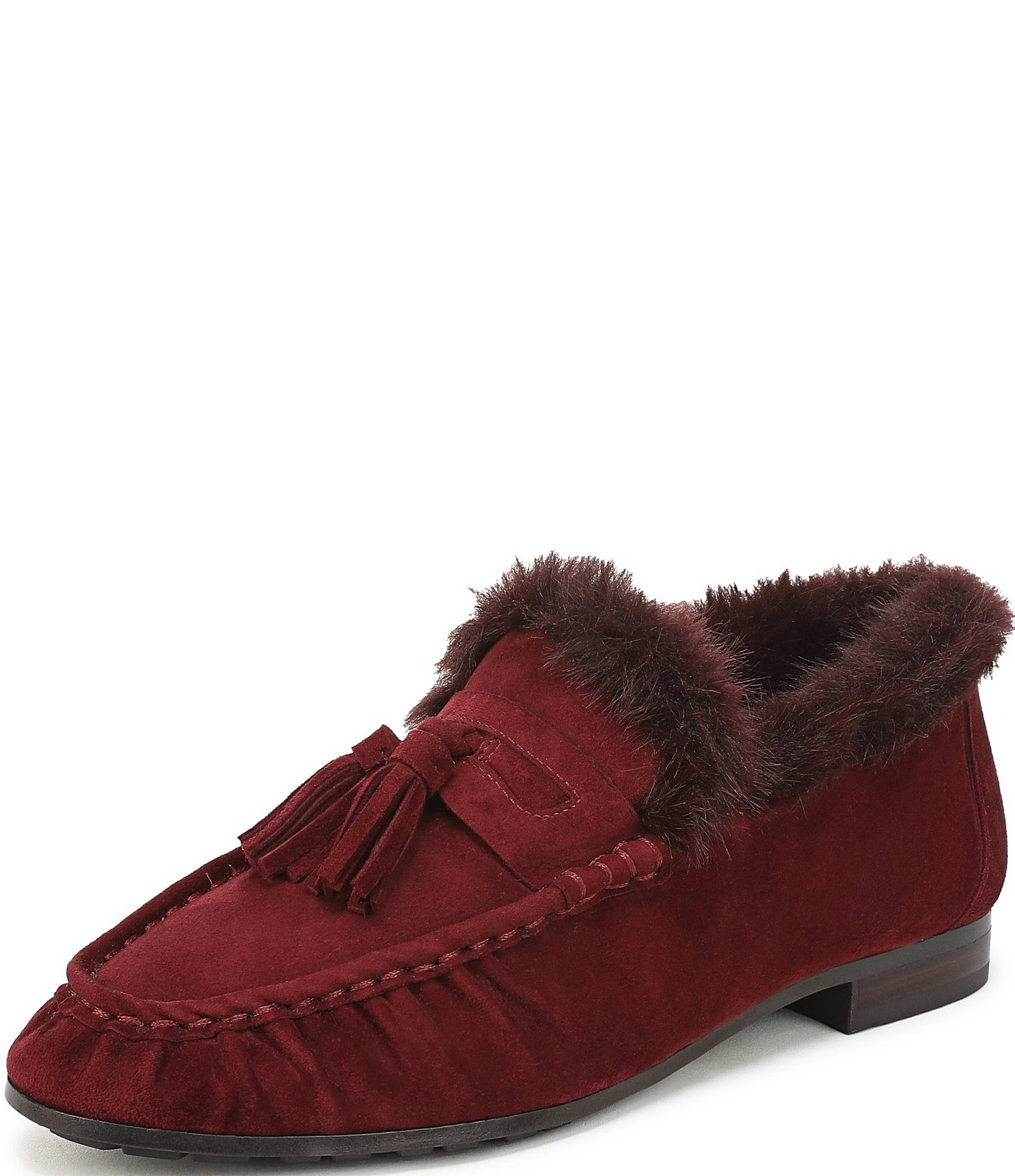 Sam Edelman Lana Suede Tassel Loafers