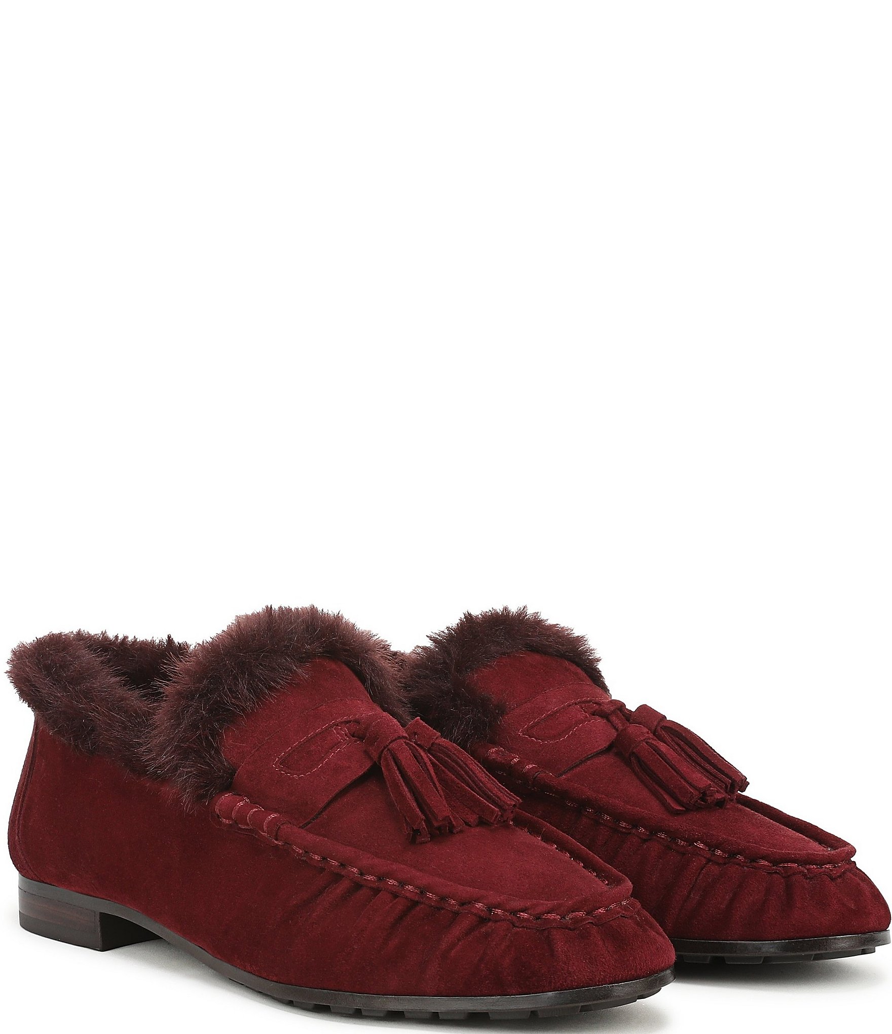 Sam Edelman Lana Suede Tassel Loafers