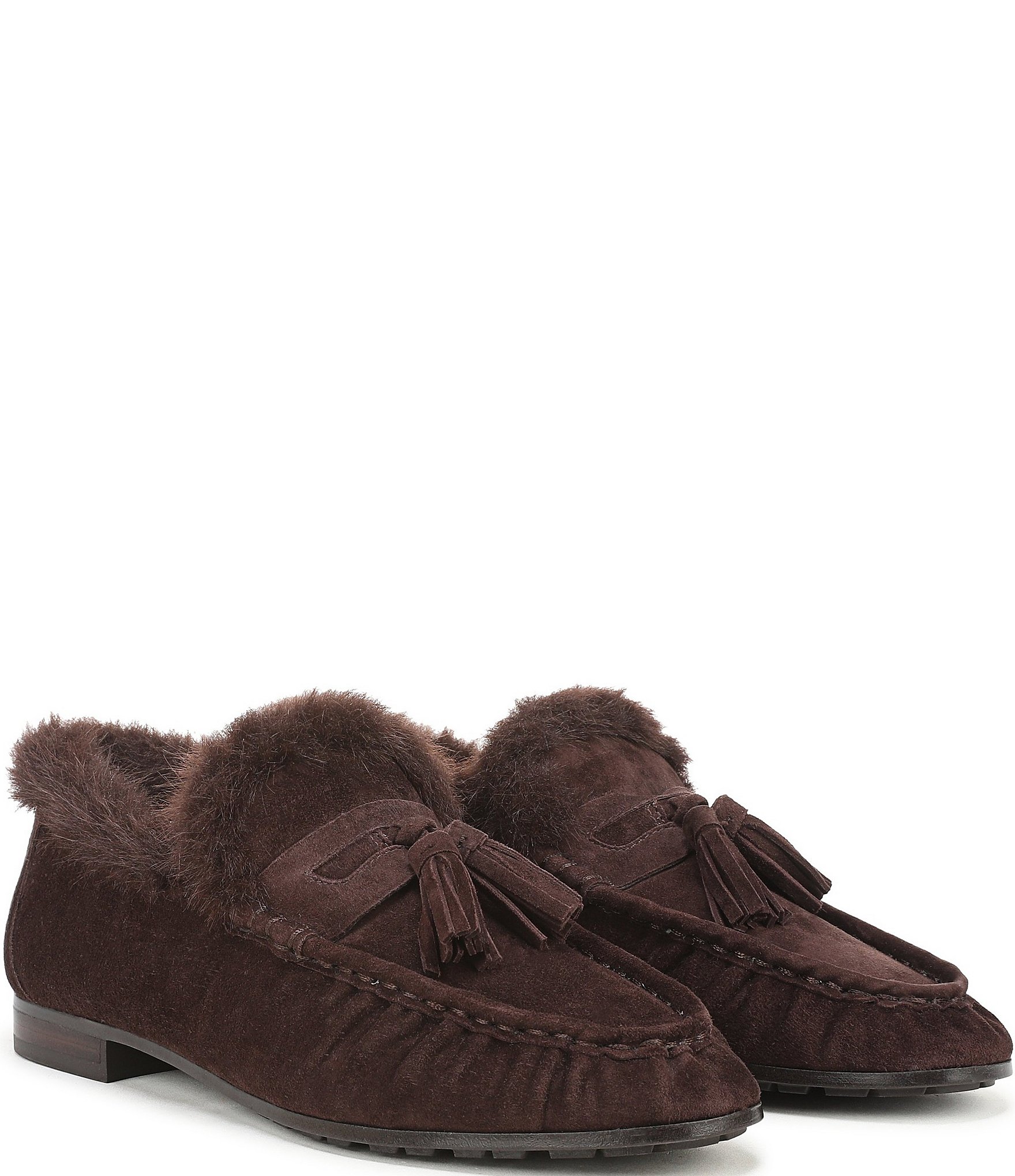 Sam Edelman Lana Suede Tassel Loafers