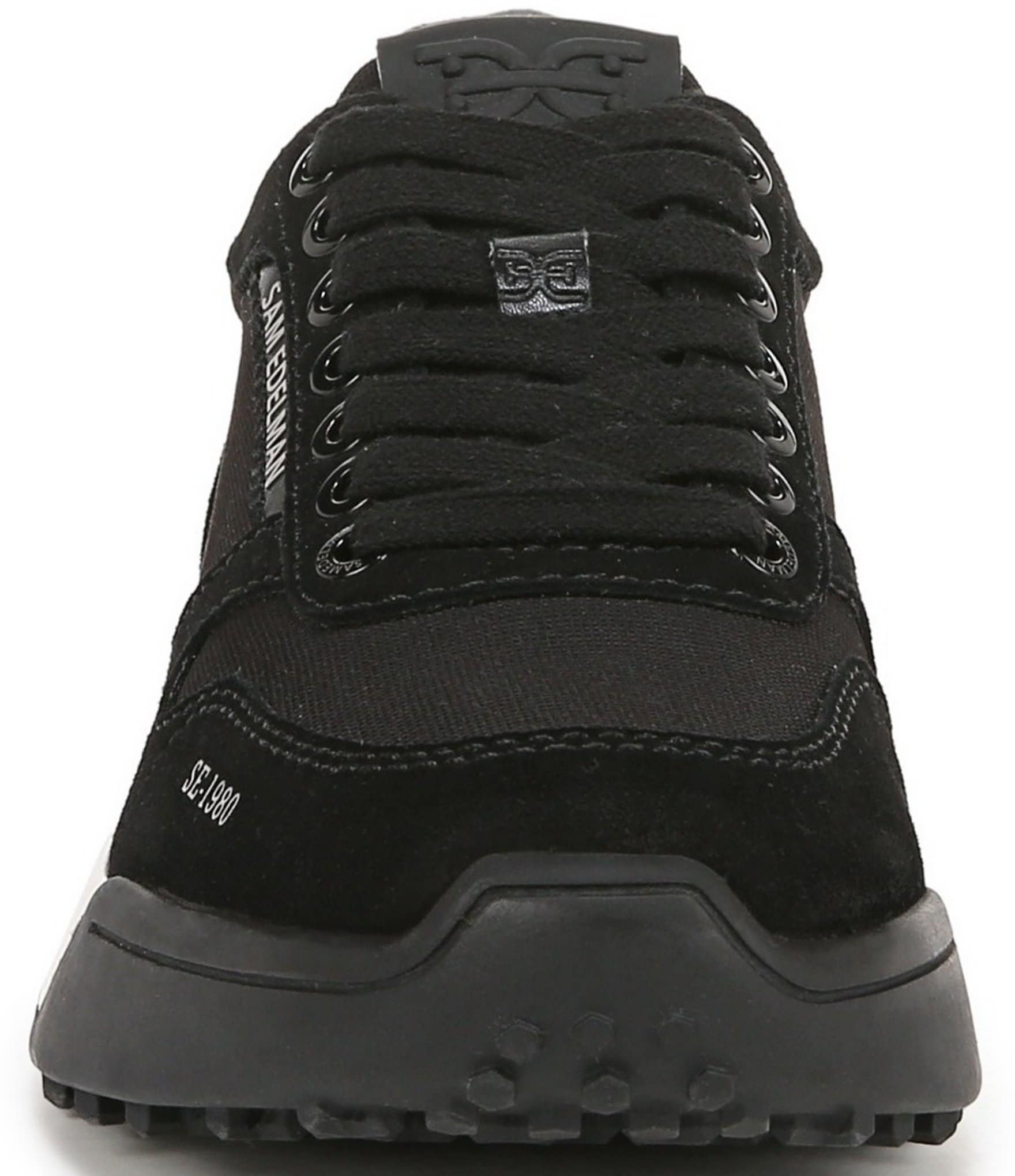 Sam Edelman Layla Suede and Nylon Retro Sneakers