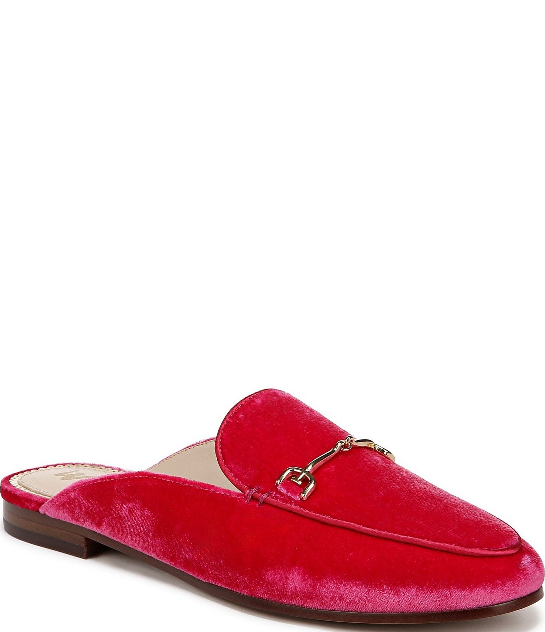 Sam Edelman Linnie Velvet Bit Buckle Detail Loafer Mules Dillard s