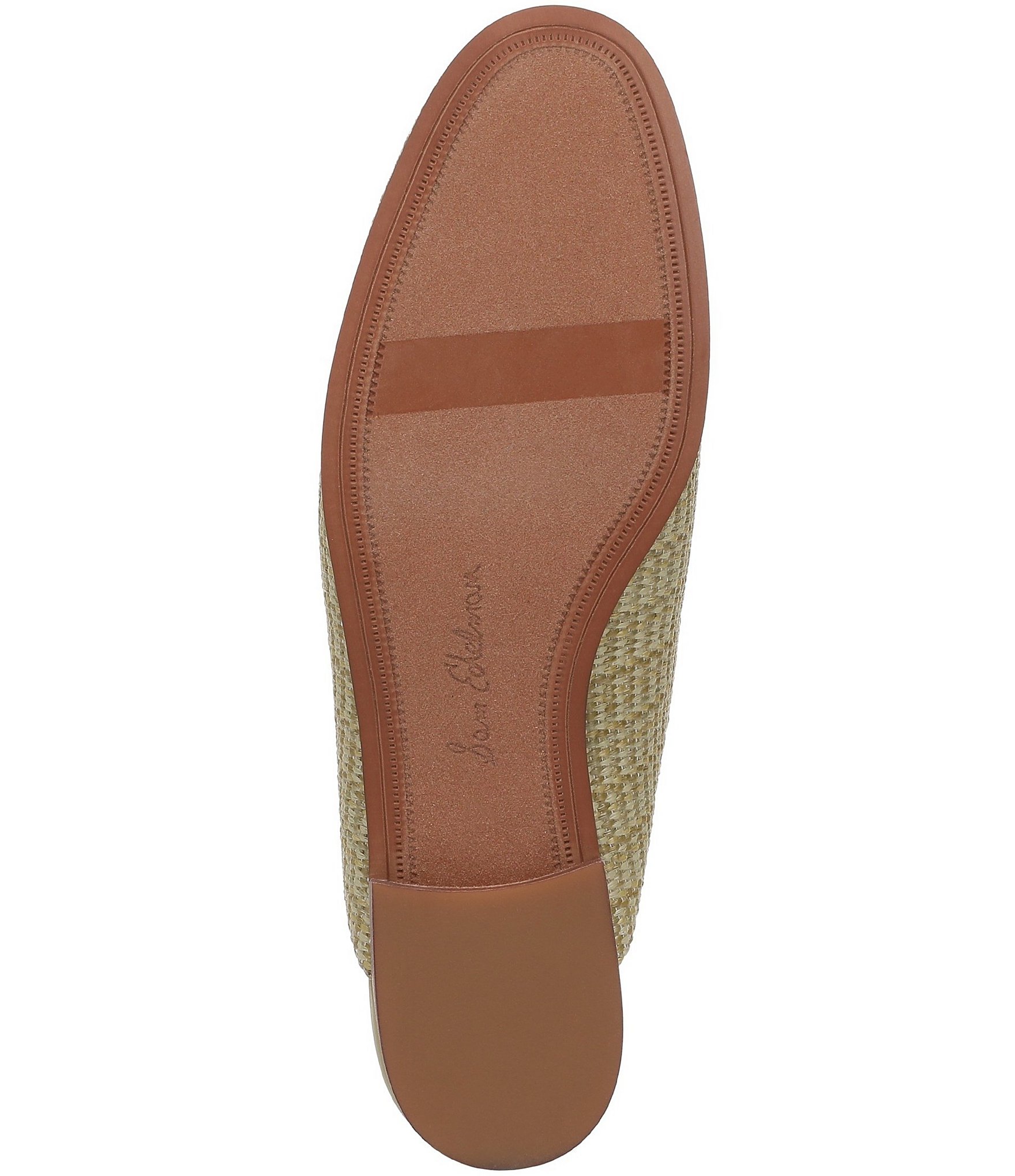 Sam Edelman Linnie Raffia Bit Buckle Loafer Mules