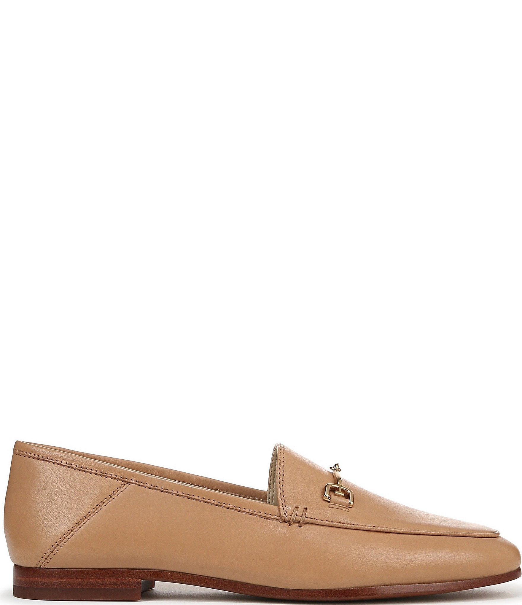 Sam Edelman Loraine Leather Bit Buckle Flat Loafers