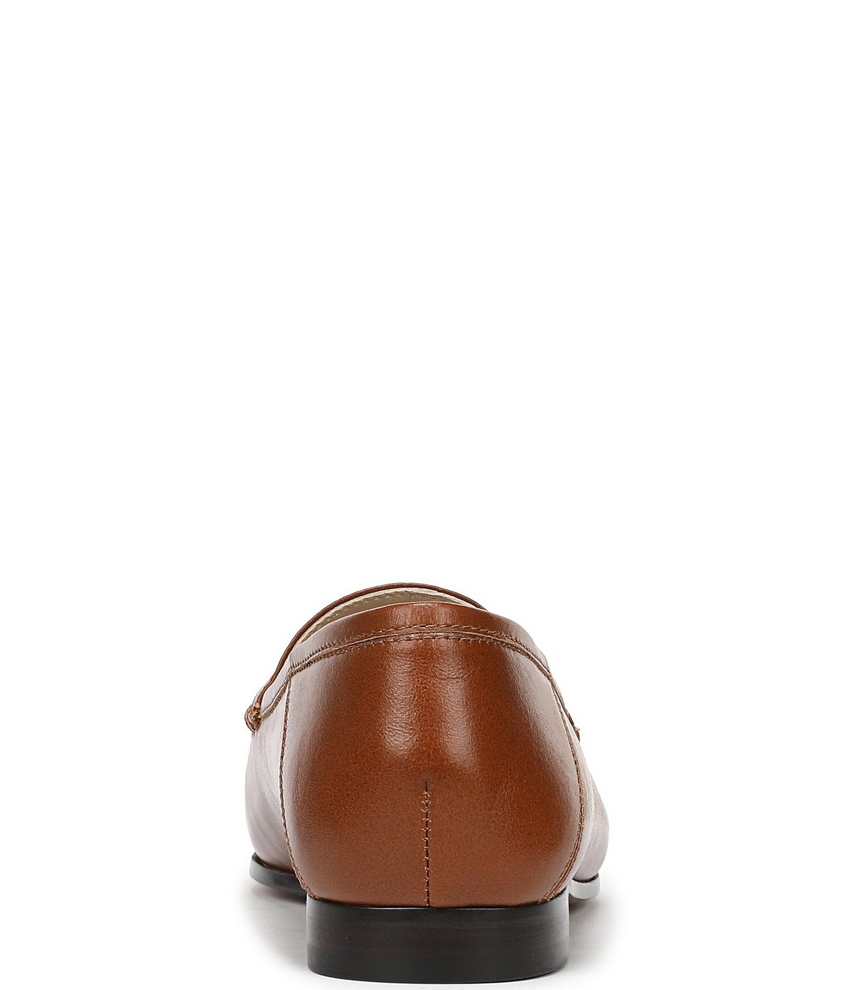 Sam Edelman Loraine Leather Bit Buckle Flat Loafers