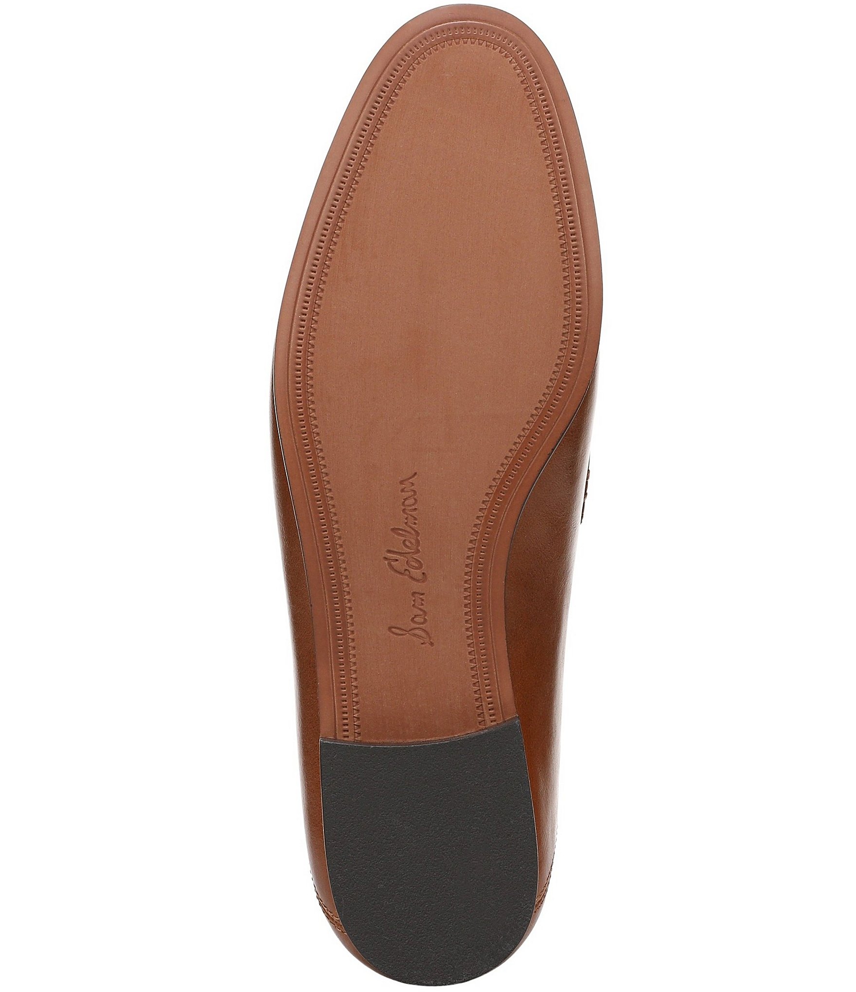 Sam Edelman Loraine Leather Bit Buckle Flat Loafers