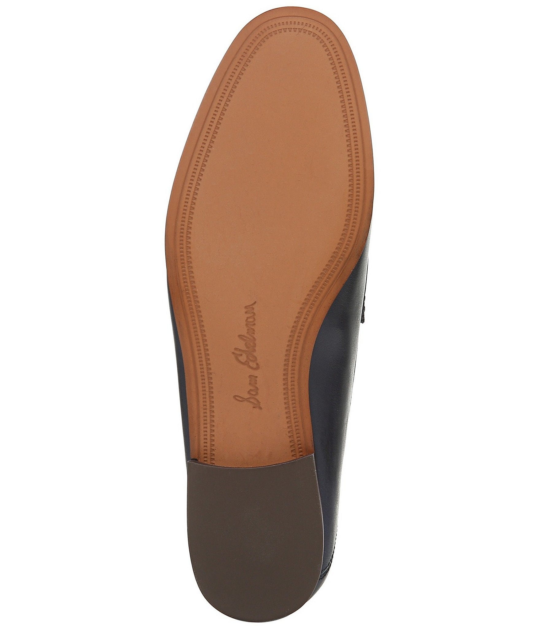 Sam Edelman Loraine Leather Bit Buckle Flat Loafers