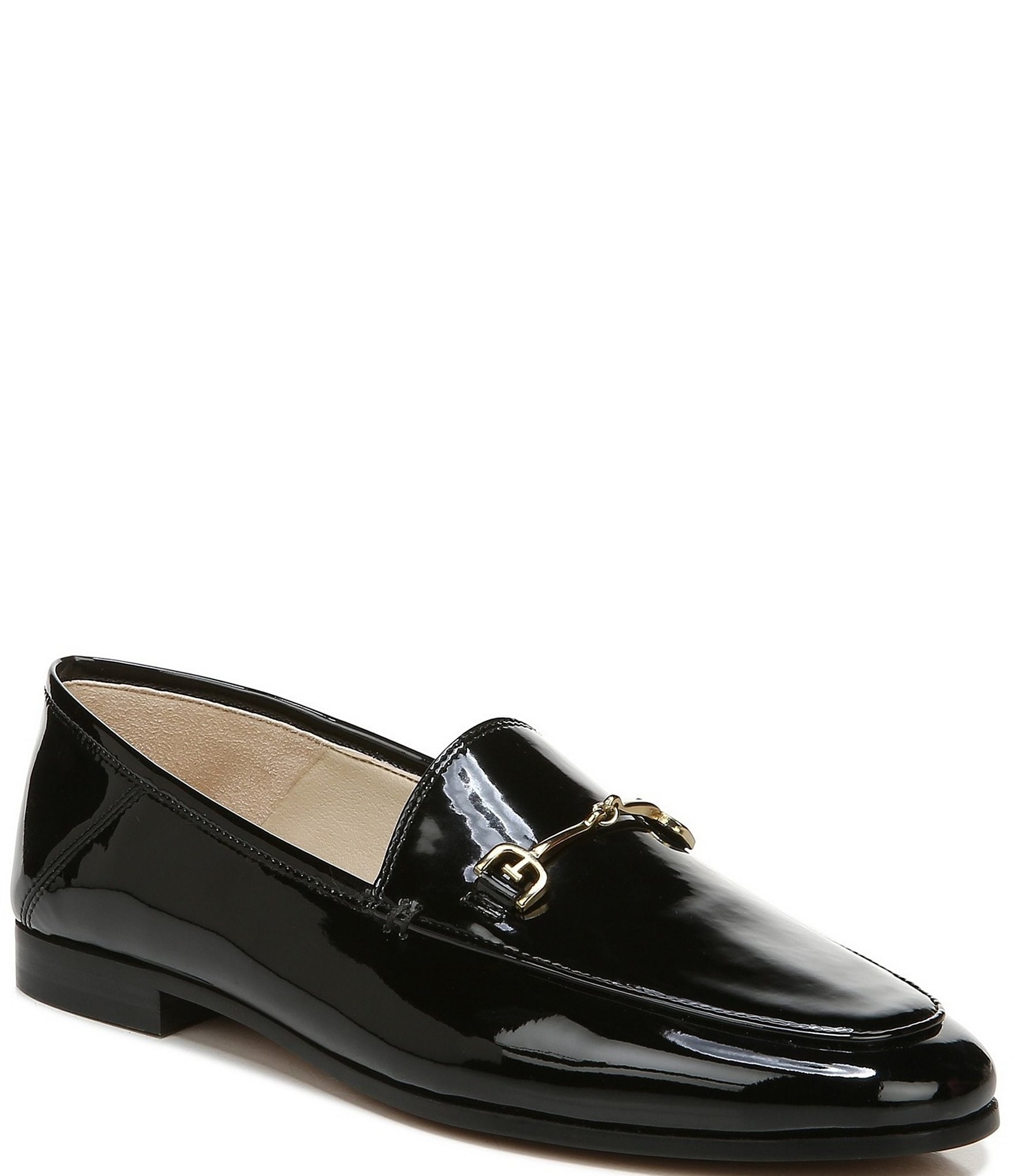 Sam Edelman Loraine Patent Bit Buckle Career Flat Loafers | Dillard's