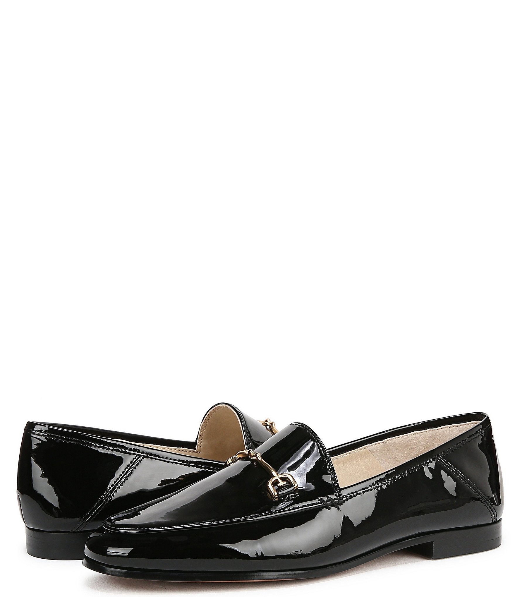 Sam Edelman Loraine Patent Leather Bit Buckle Loafers