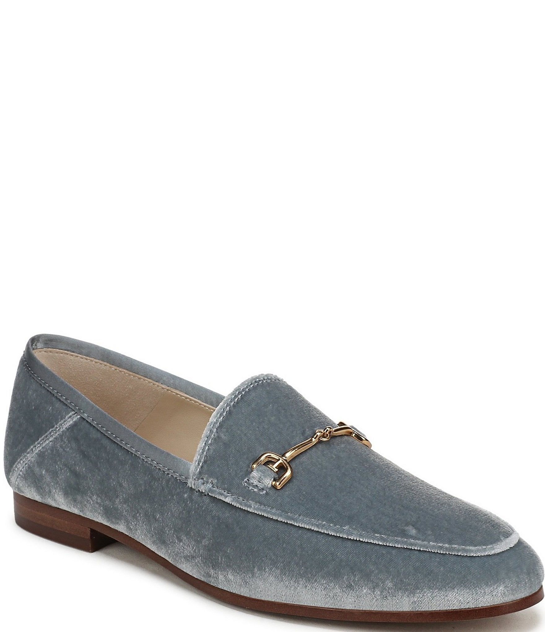 Sam Edelman Loraine Velvet Bit Buckle Loafers