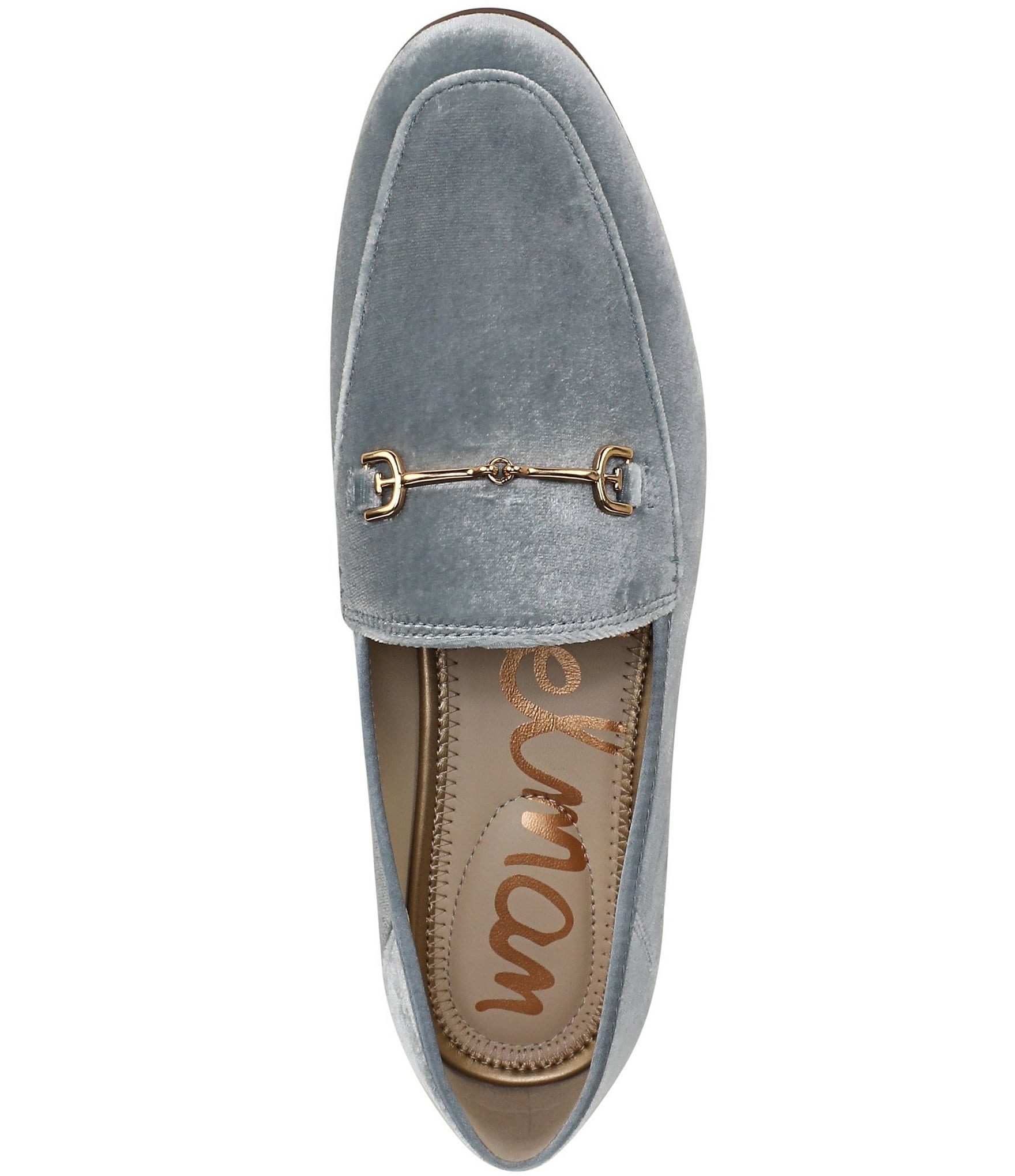 Sam Edelman Loraine Velvet Bit Buckle Loafers