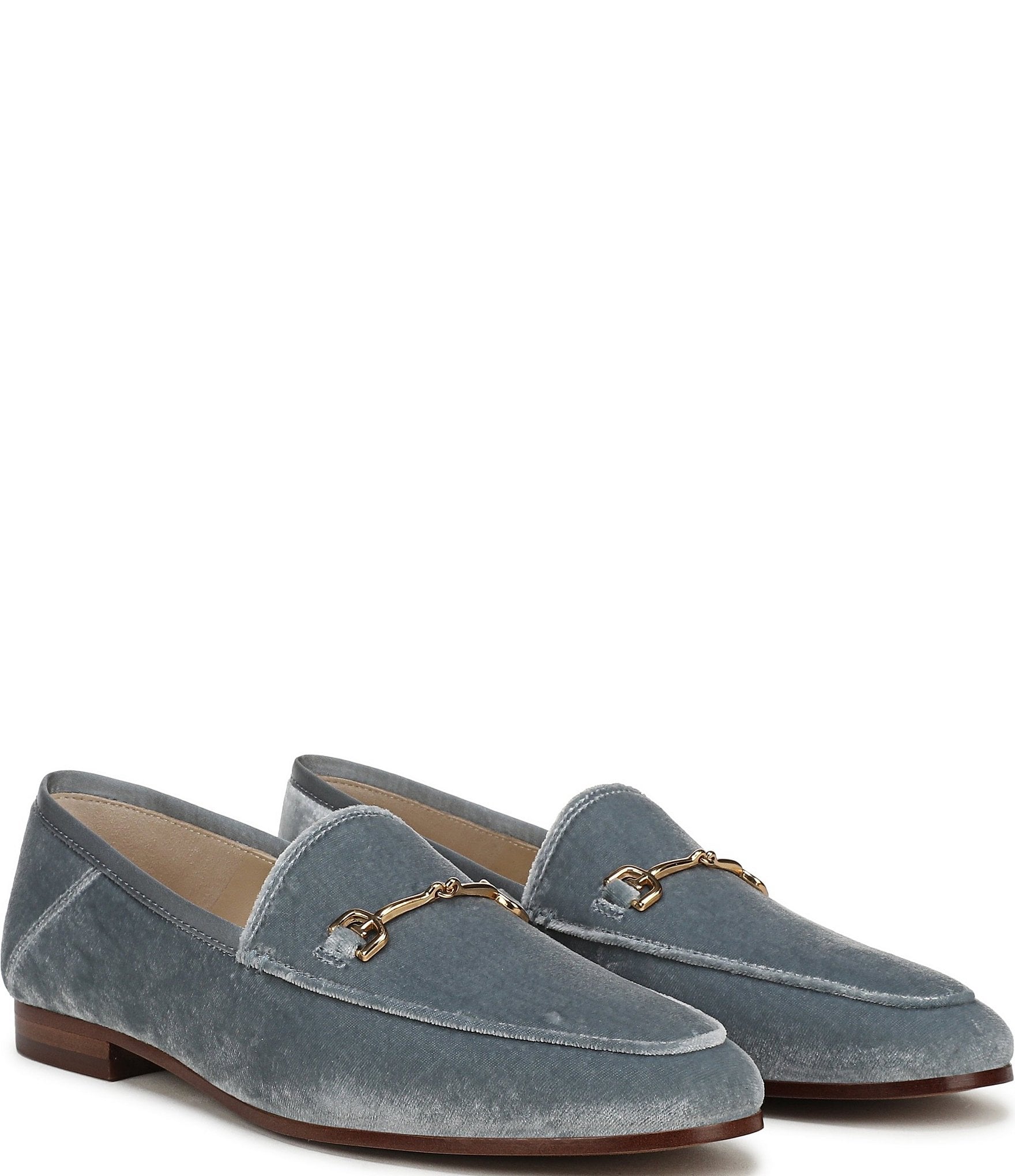 Sam Edelman Loraine Velvet Bit Buckle Loafers